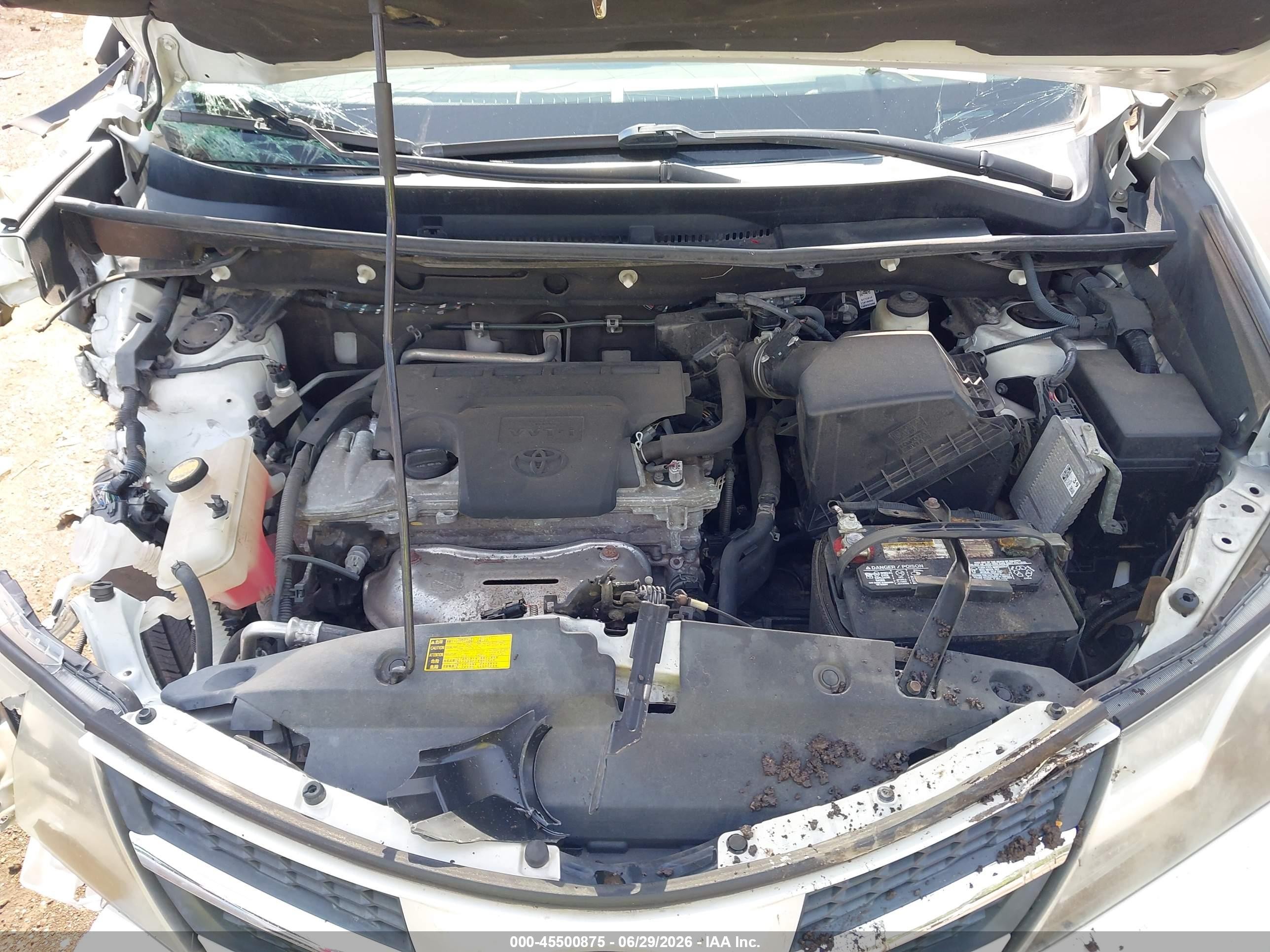2014 Toyota Rav4 Limited White vin: 2T3DFREV5EW222688