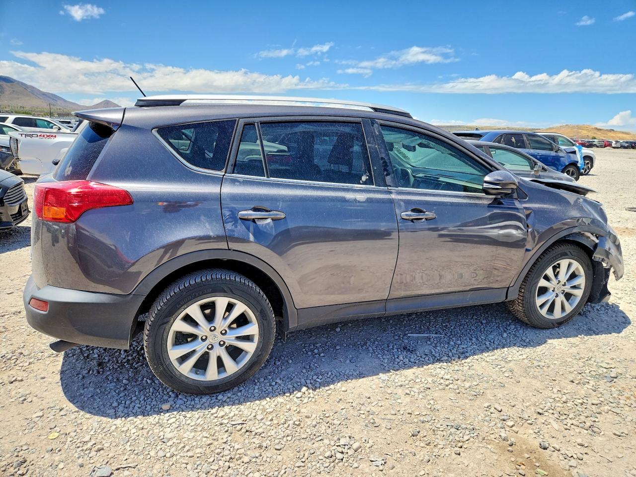 2015 Toyota Rav4 Limited Charcoal vin: 2T3DFREV5FW250315