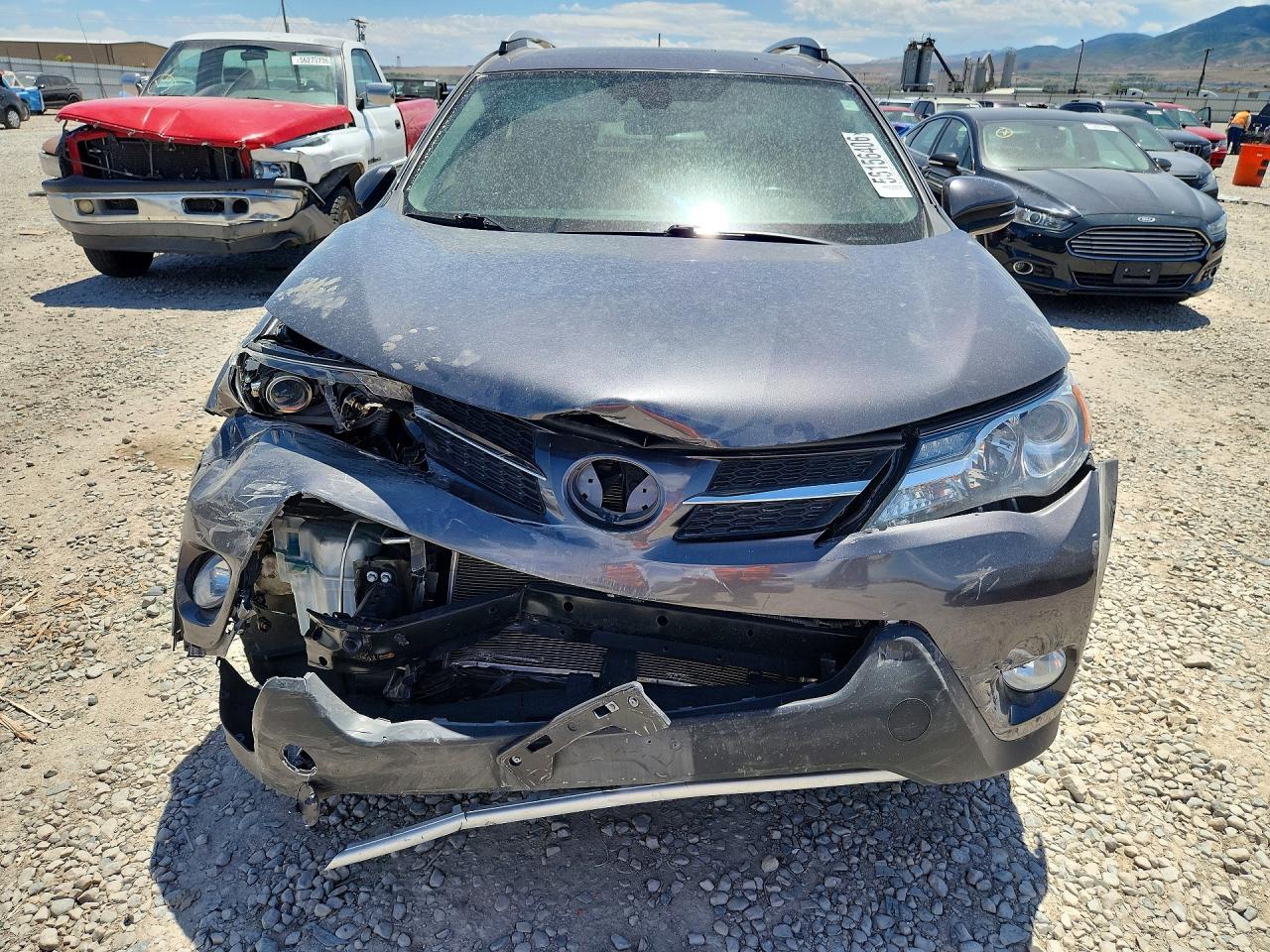 2015 Toyota Rav4 Limited Charcoal vin: 2T3DFREV5FW250315