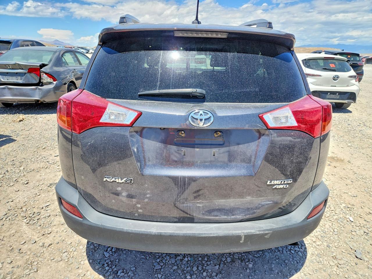 2015 Toyota Rav4 Limited Charcoal vin: 2T3DFREV5FW250315