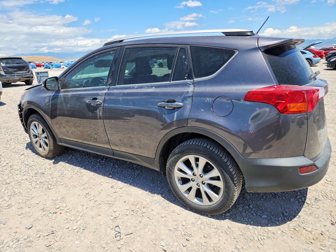 2015 Toyota Rav4 Limited Charcoal vin: 2T3DFREV5FW250315