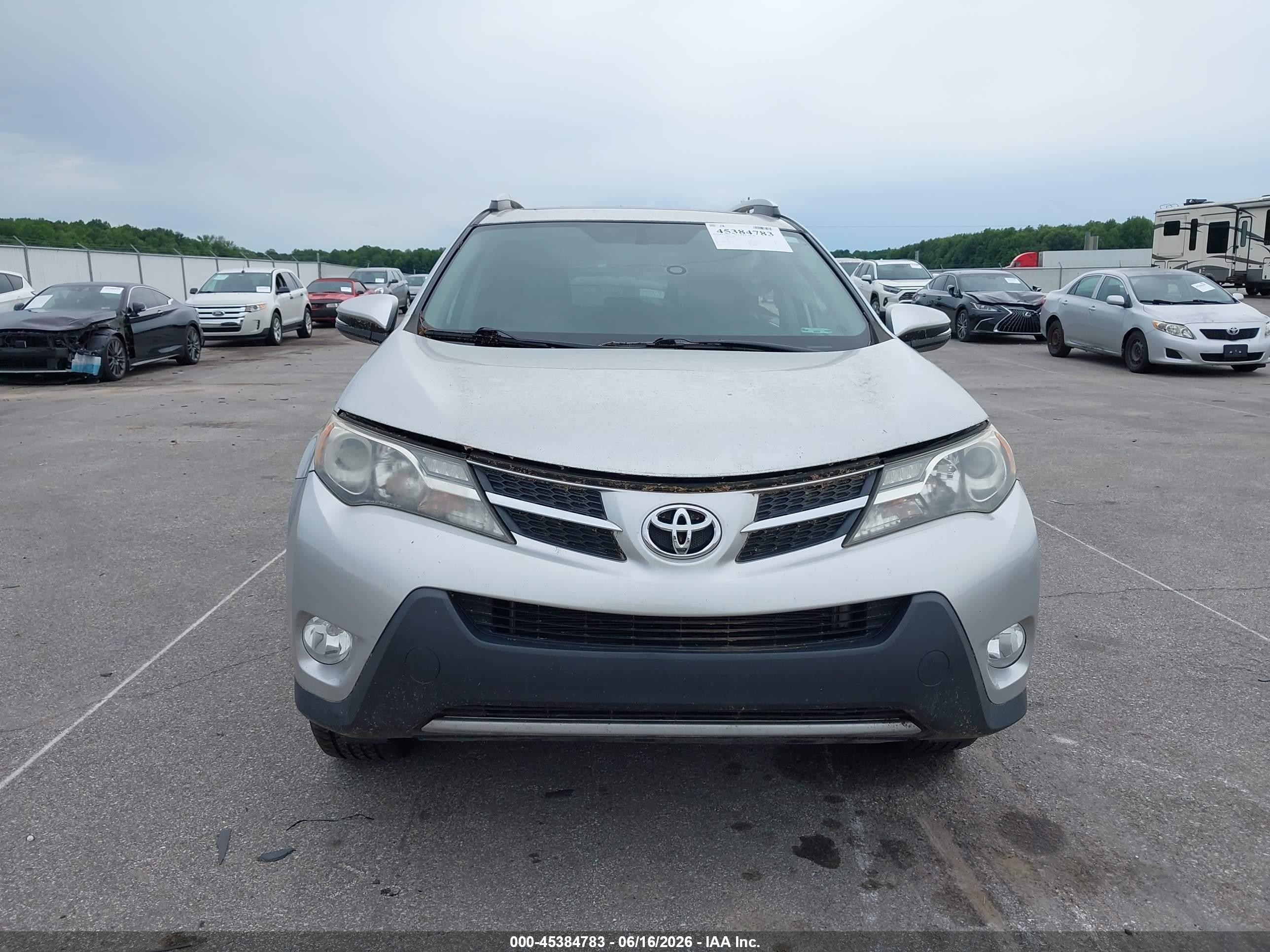 2015 Toyota Rav4 Limited Silver vin: 2T3DFREV5FW267485