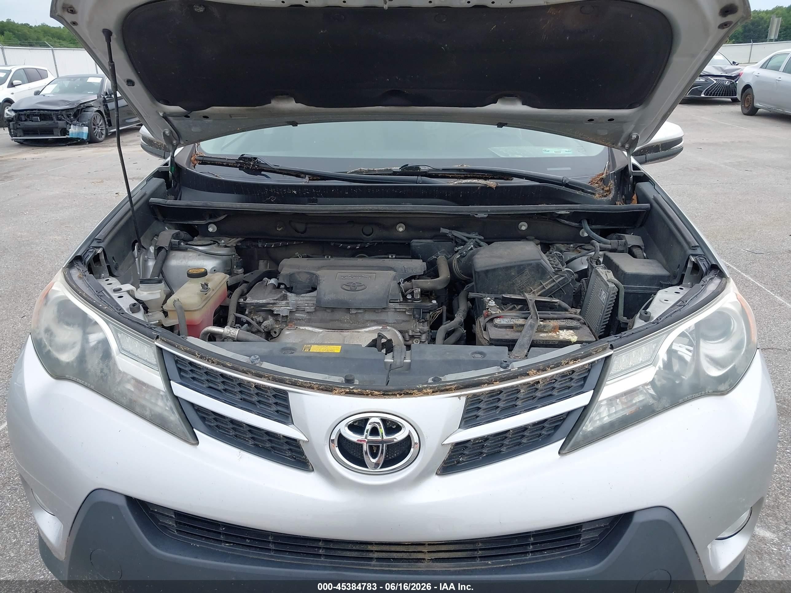 2015 Toyota Rav4 Limited Silver vin: 2T3DFREV5FW267485