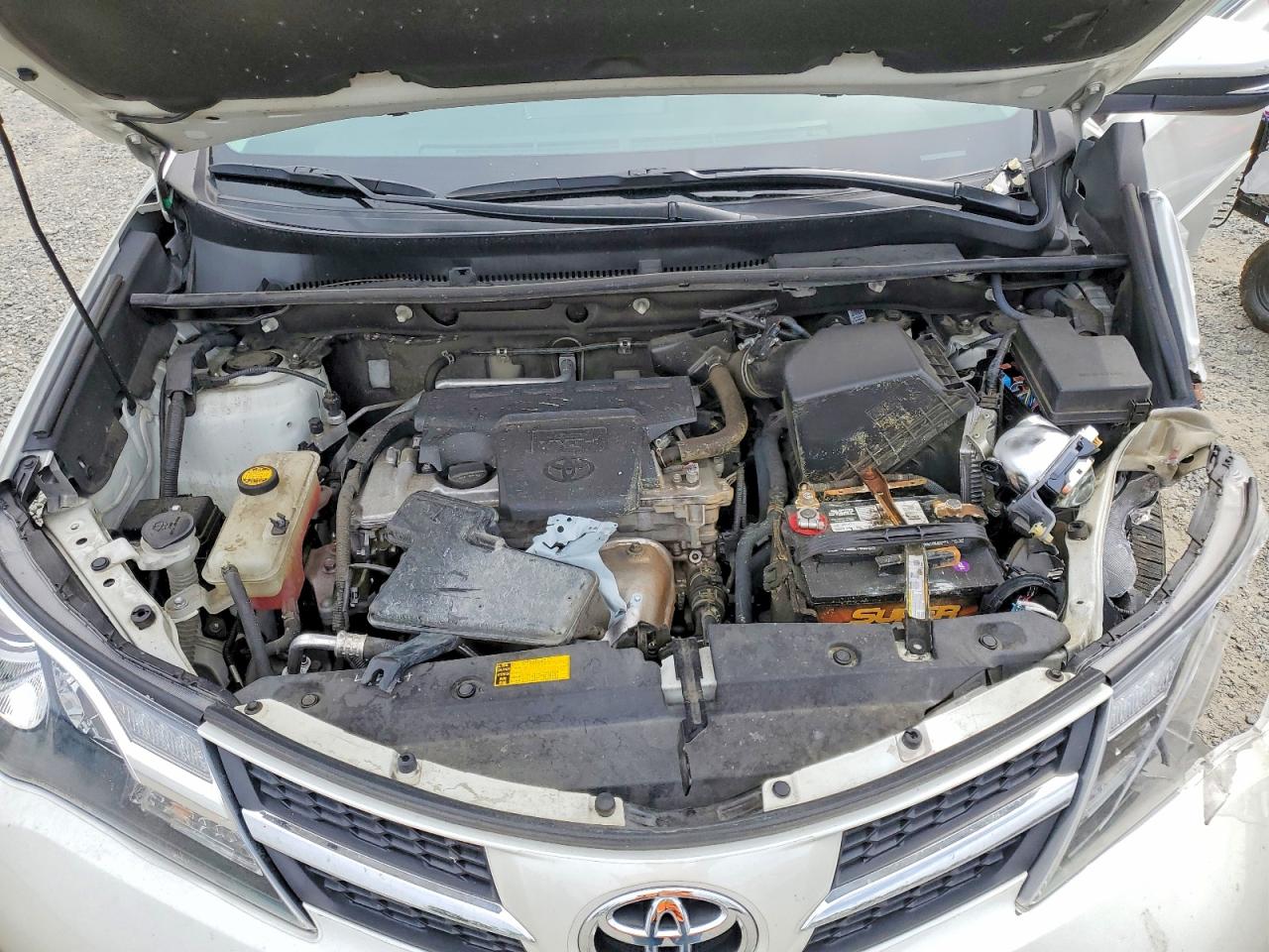 2015 Toyota Rav4 Limited Белый vin: 2T3DFREV5FW301716