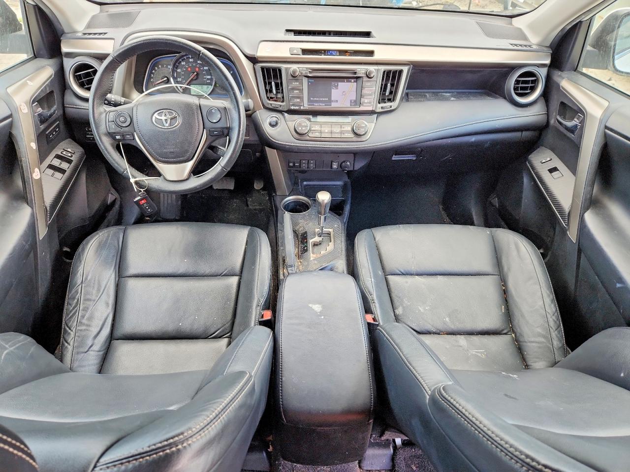 2015 Toyota Rav4 Limited White vin: 2T3DFREV5FW336837