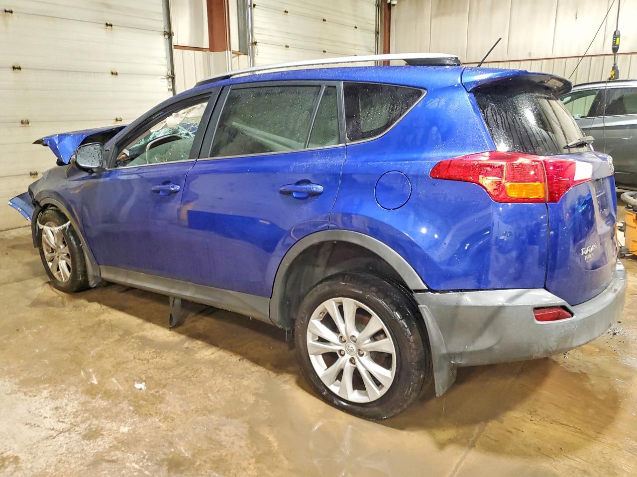 2015 Toyota Rav4 Limited Синий vin: 2T3DFREV5FW365884
