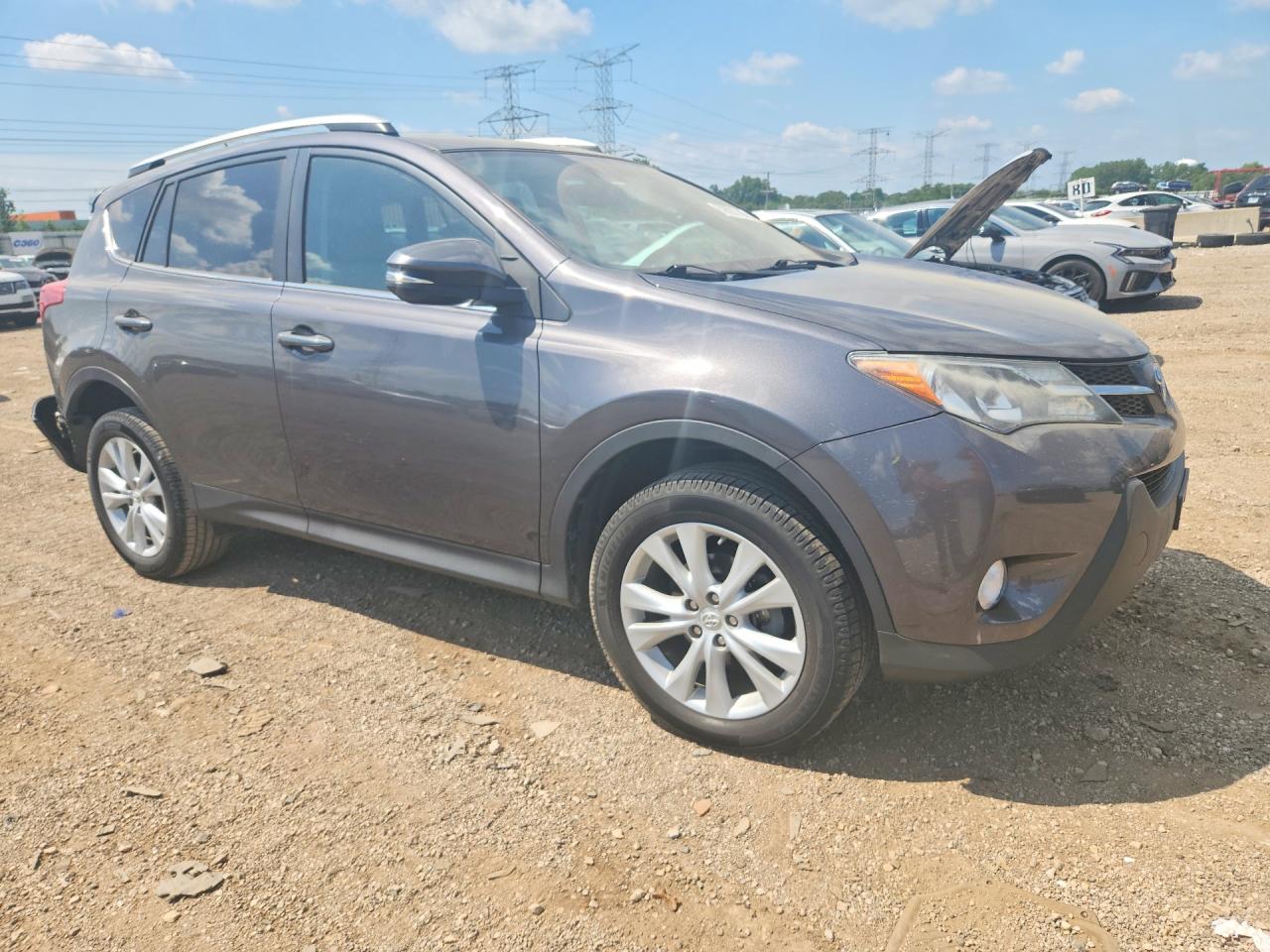 2015 Toyota Rav4 Limited Gray vin: 2T3DFREV5FW375217