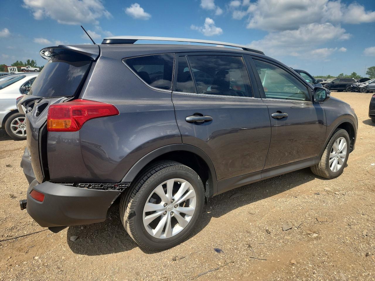 2015 Toyota Rav4 Limited Gray vin: 2T3DFREV5FW375217