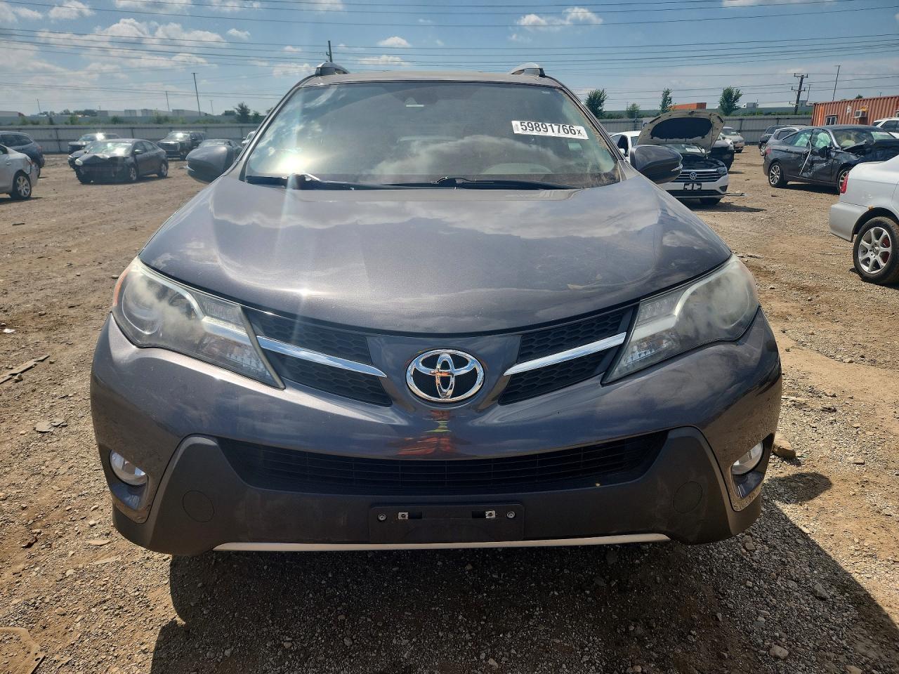 2015 Toyota Rav4 Limited Gray vin: 2T3DFREV5FW375217