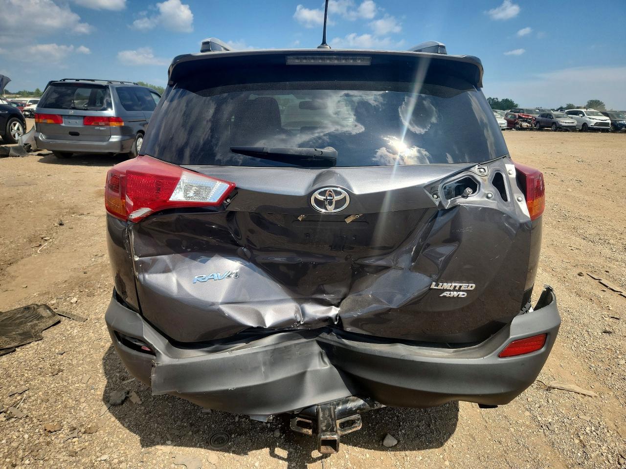 2015 Toyota Rav4 Limited Gray vin: 2T3DFREV5FW375217