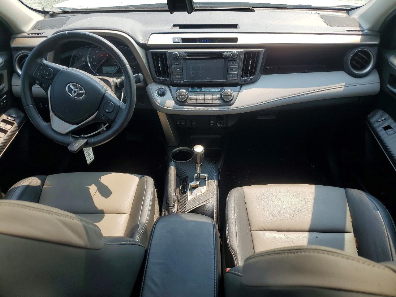 2015 Toyota Rav4 Limited White vin: 2T3DFREV5FW397363