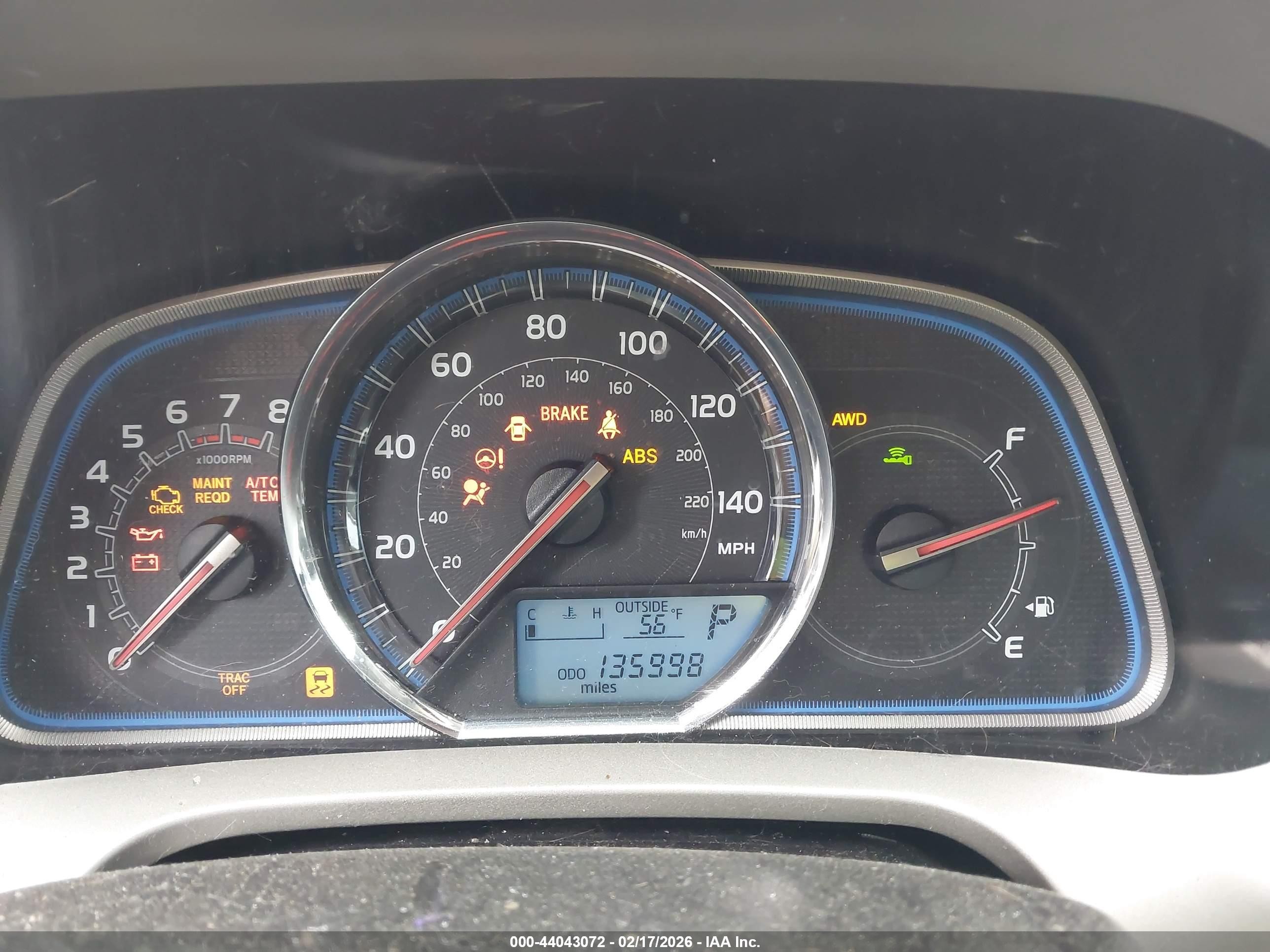 2015 Toyota Rav4 Limited Red vin: 2T3DFREV5FW407518