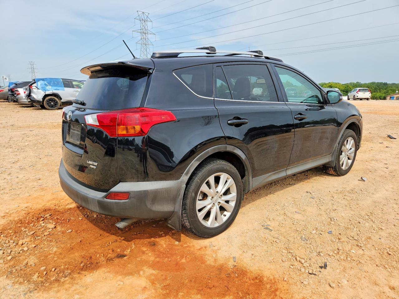 2015 Toyota Rav4 Limited Black vin: 2T3DFREV5FW408605