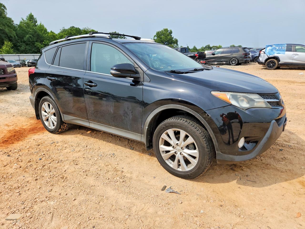2015 Toyota Rav4 Limited Black vin: 2T3DFREV5FW408605
