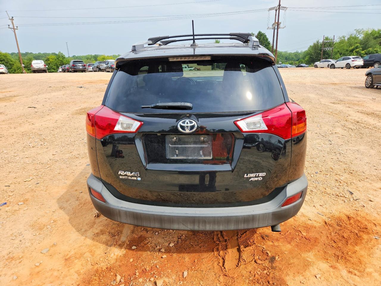 2015 Toyota Rav4 Limited Black vin: 2T3DFREV5FW408605