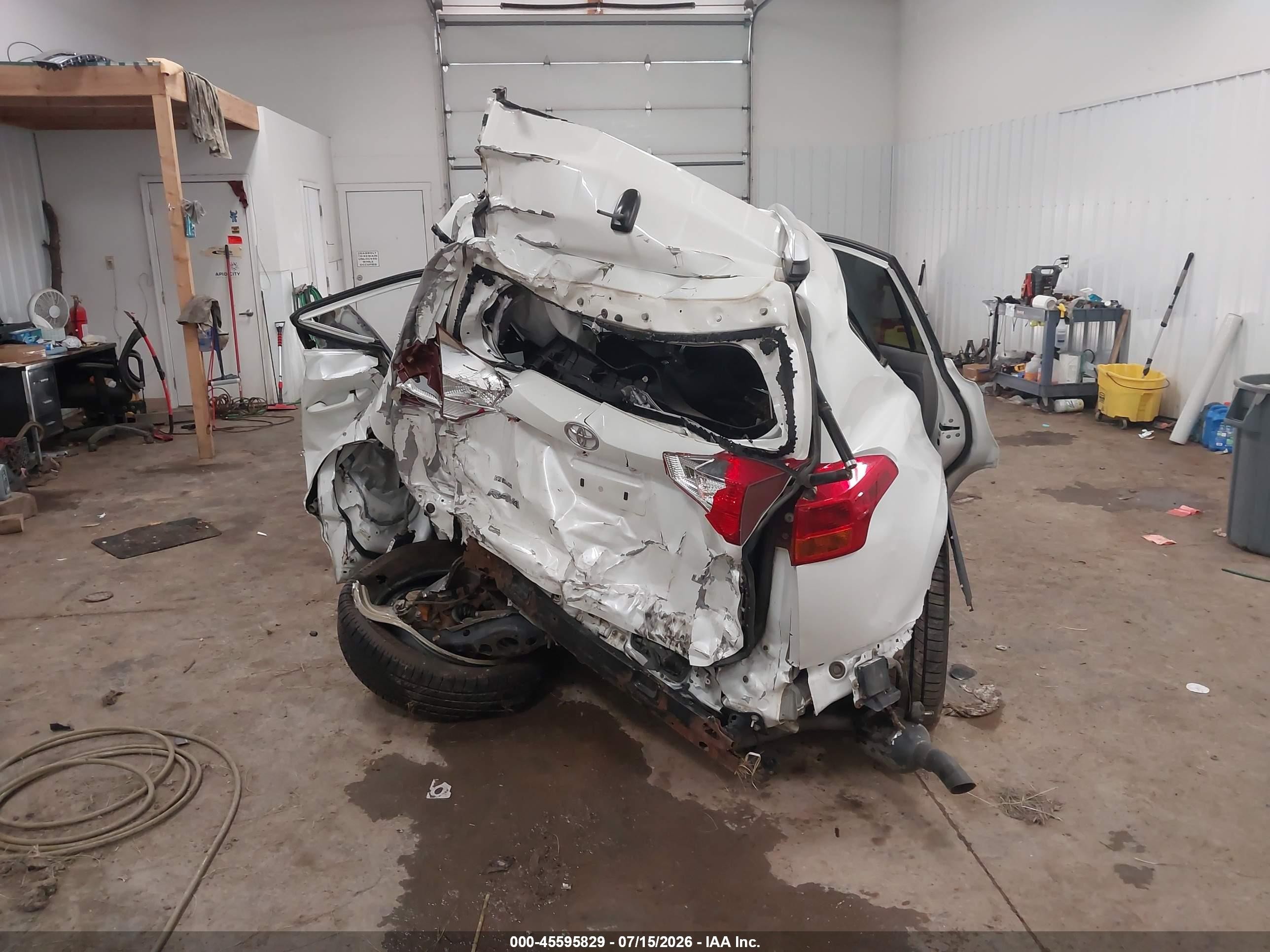 2013 Toyota Rav4 Limited White vin: 2T3DFREV6DW007724