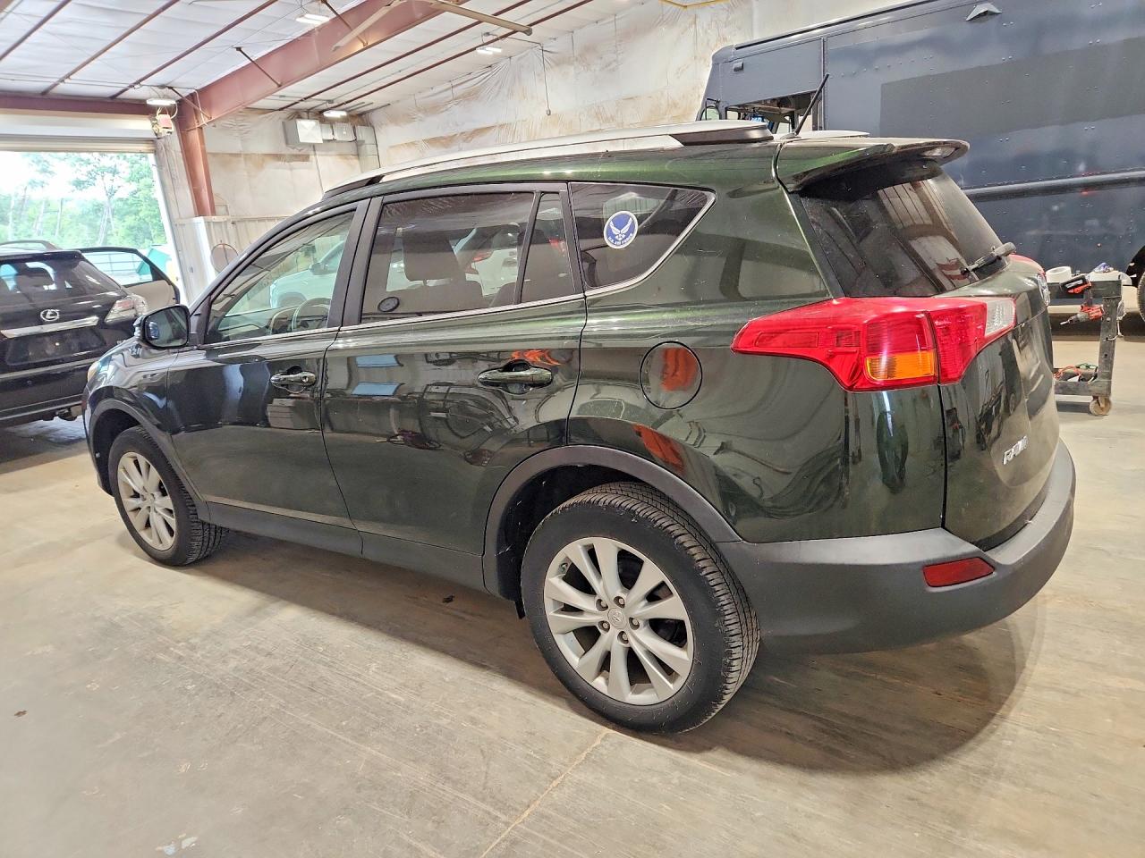 2013 Toyota Rav4 Limited Зеленый vin: 2T3DFREV6DW012549