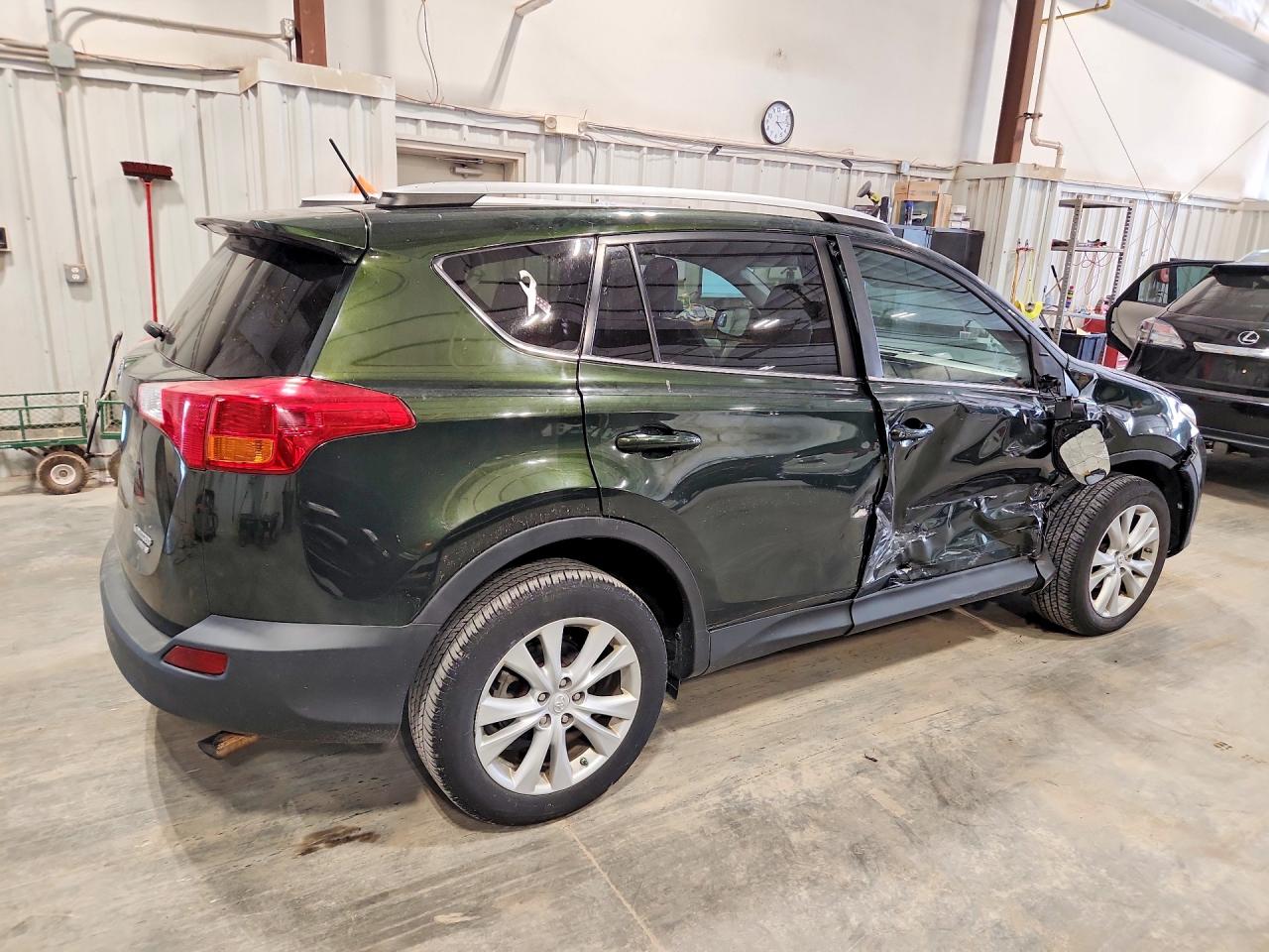 2013 Toyota Rav4 Limited Зеленый vin: 2T3DFREV6DW012549