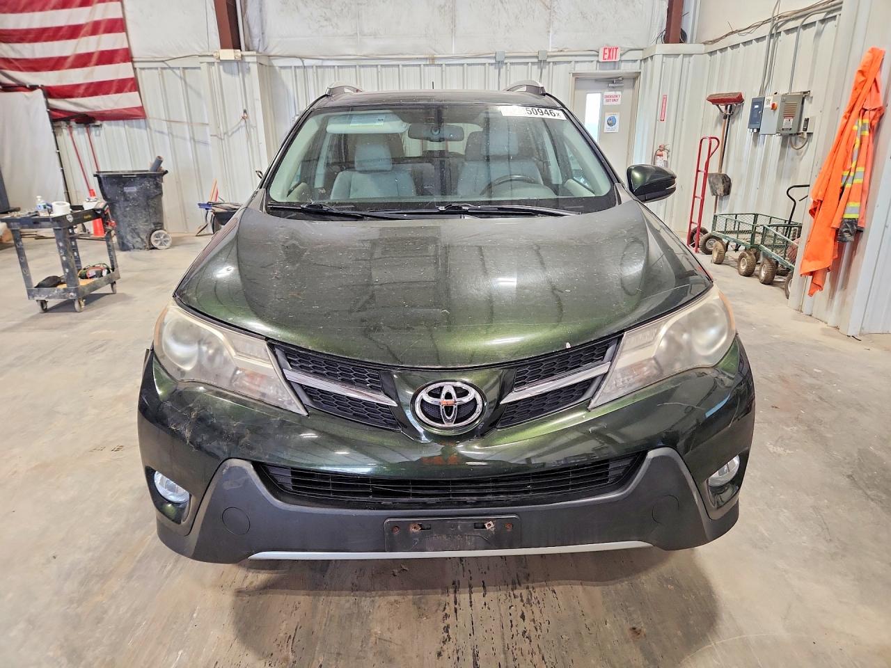 2013 Toyota Rav4 Limited Зеленый vin: 2T3DFREV6DW012549