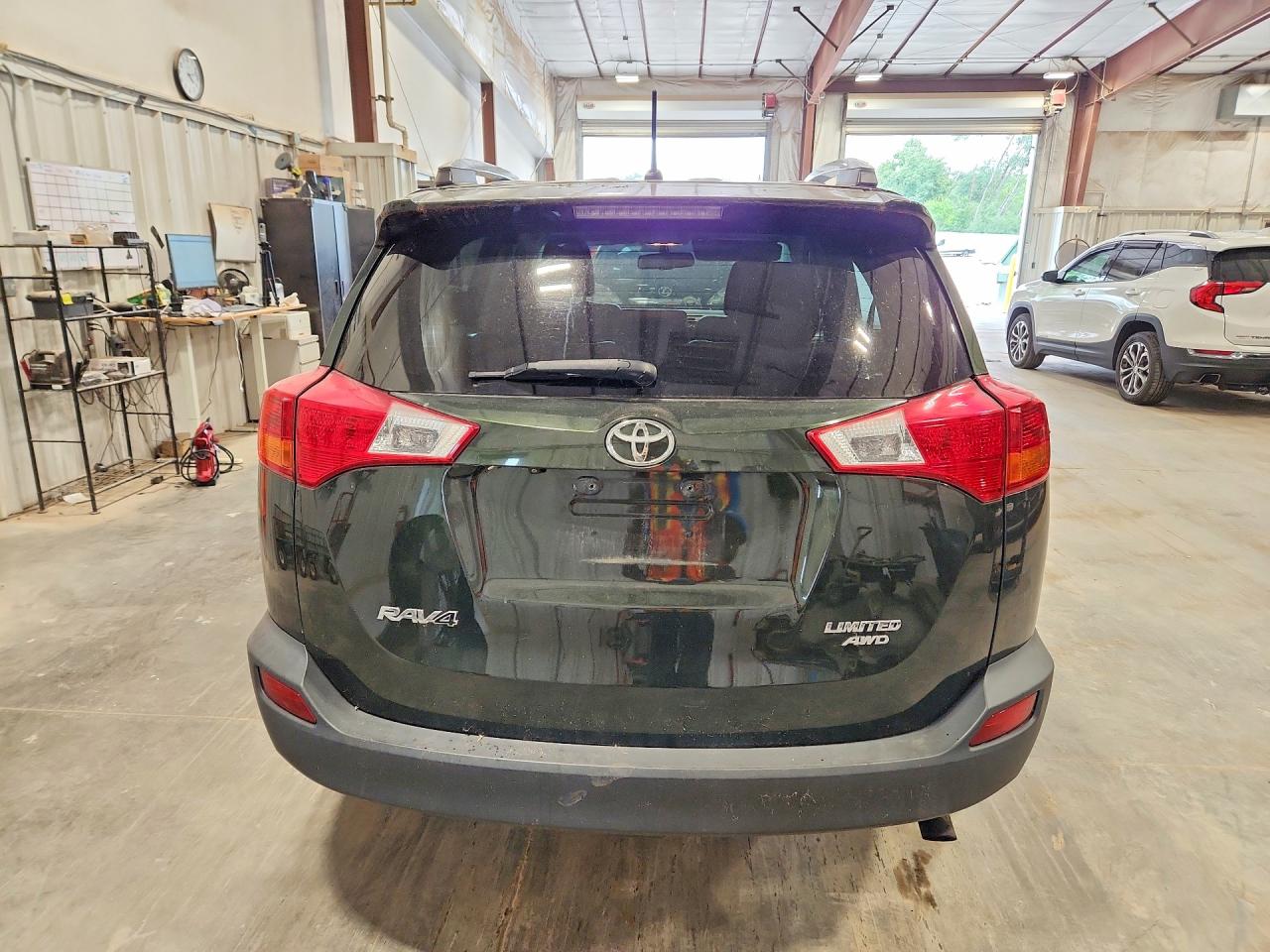 2013 Toyota Rav4 Limited Зеленый vin: 2T3DFREV6DW012549