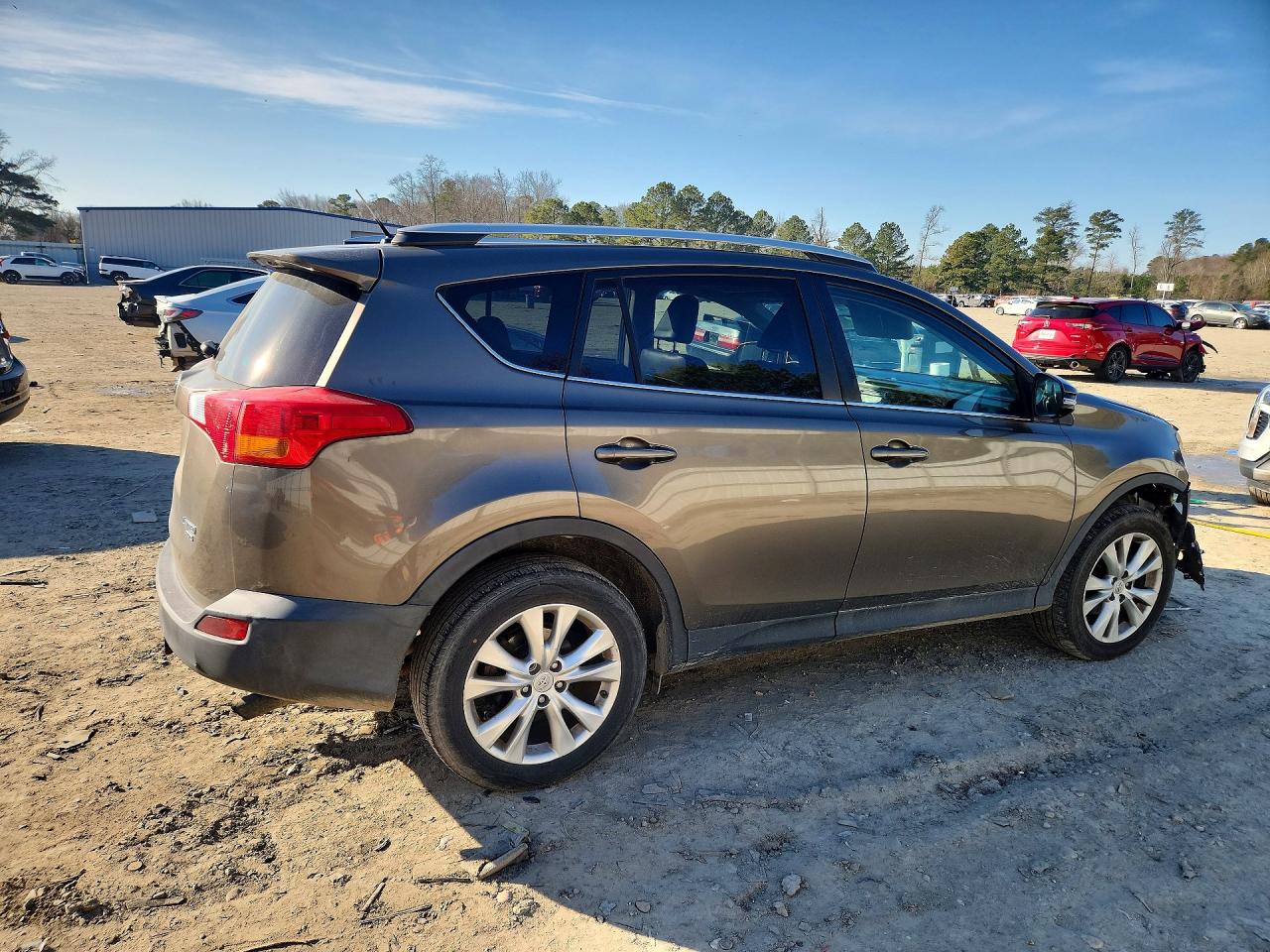 2013 Toyota Rav4 Limited Charcoal vin: 2T3DFREV6DW041873