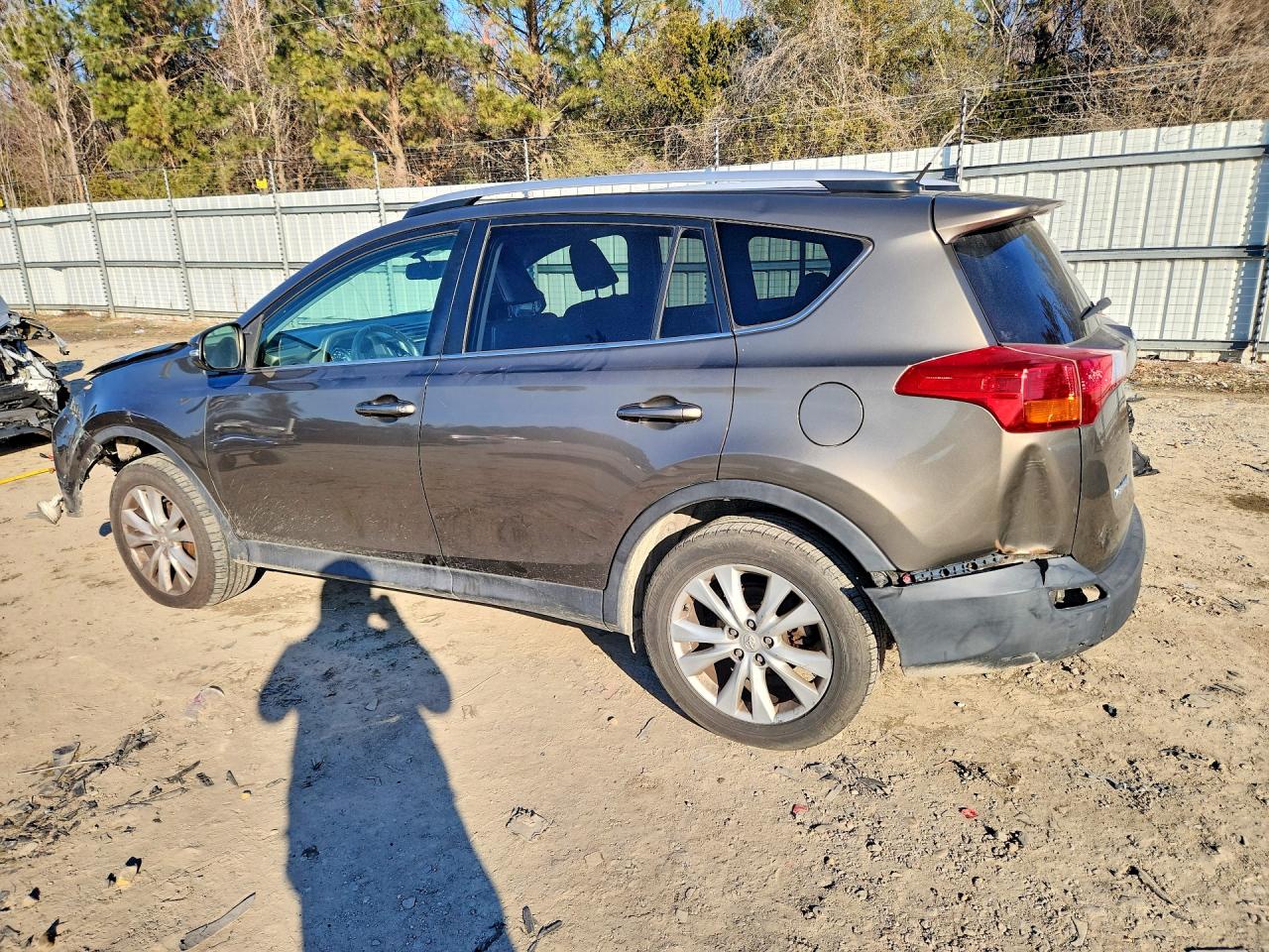 2013 Toyota Rav4 Limited Charcoal vin: 2T3DFREV6DW041873