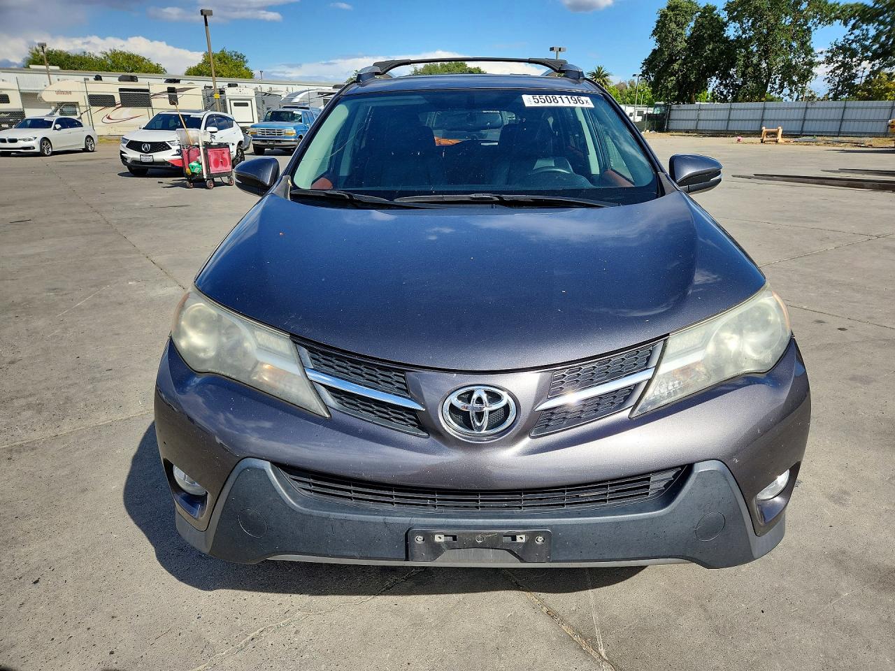 2013 Toyota Rav4 Limited Gray vin: 2T3DFREV6DW053506