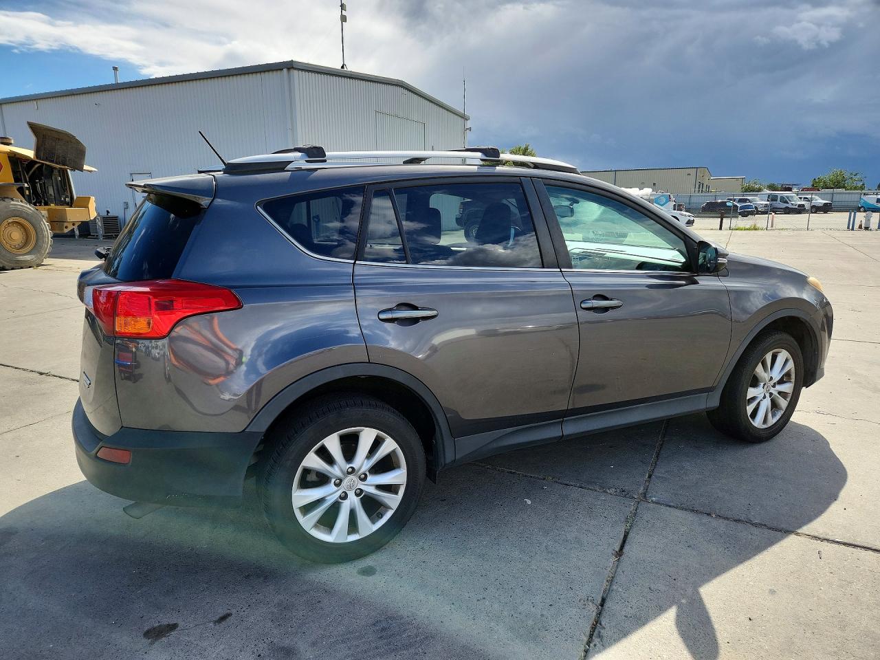 2013 Toyota Rav4 Limited Gray vin: 2T3DFREV6DW053506