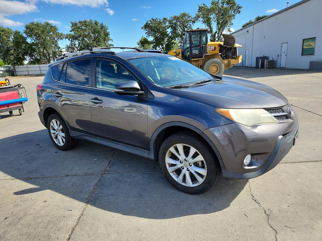 2013 Toyota Rav4 Limited Gray vin: 2T3DFREV6DW053506