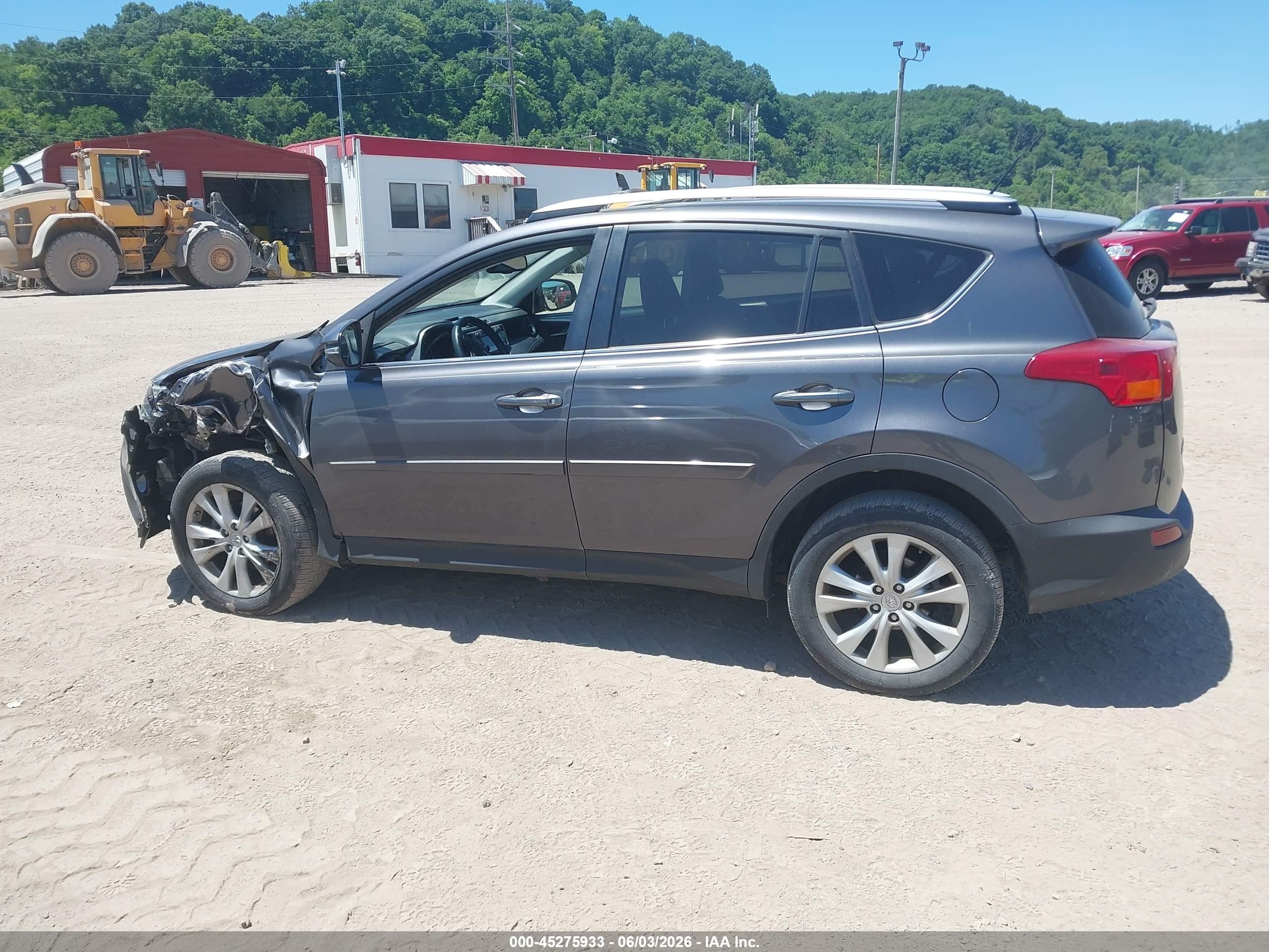 2013 Toyota Rav4 Limited Gray vin: 2T3DFREV6DW068930