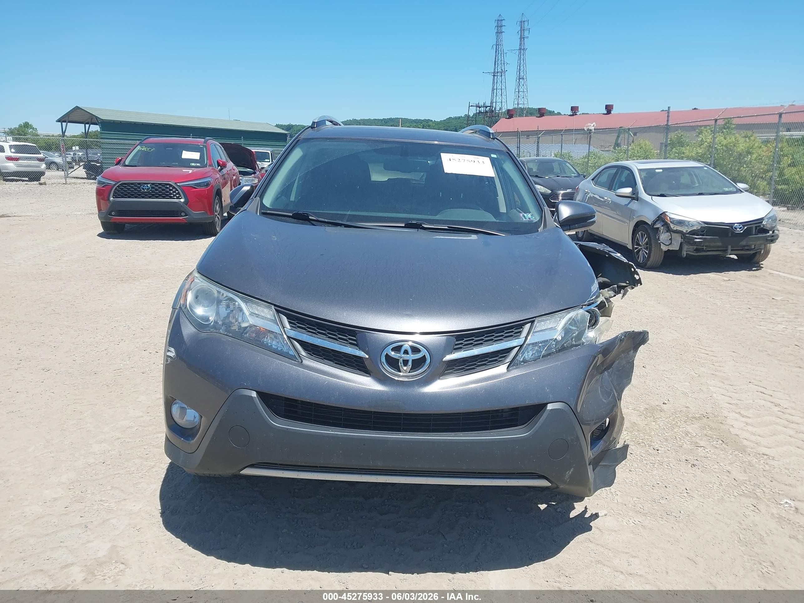 2013 Toyota Rav4 Limited Gray vin: 2T3DFREV6DW068930