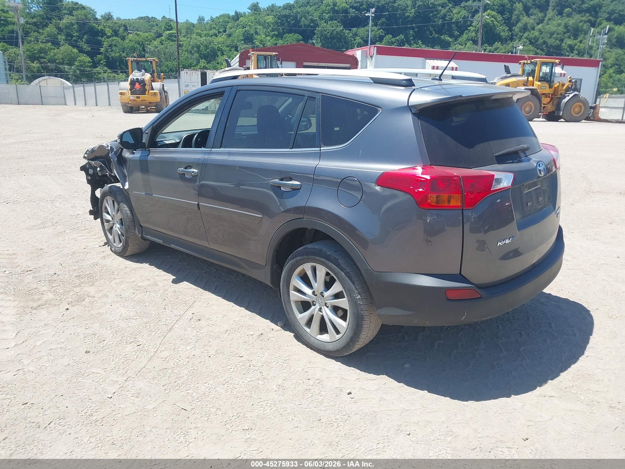 2013 Toyota Rav4 Limited Gray vin: 2T3DFREV6DW068930