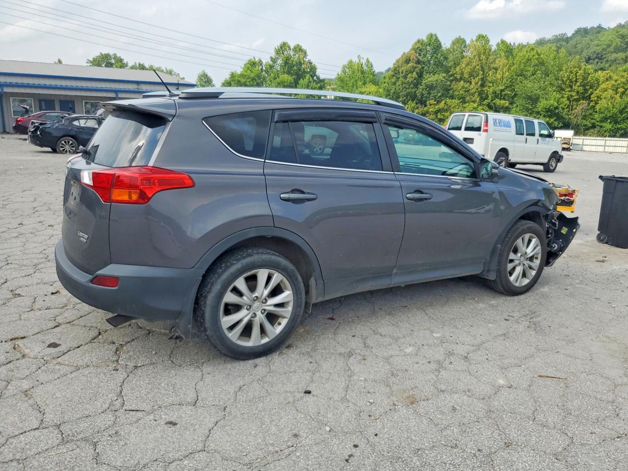 2013 Toyota Rav4 Limited Gray vin: 2T3DFREV6DW078888