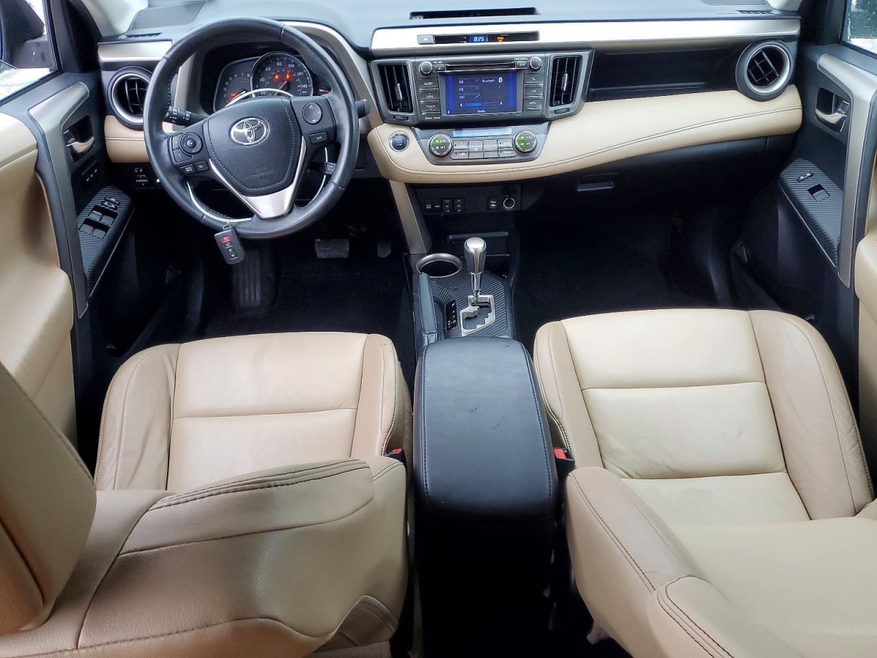 2013 Toyota Rav4 Limited Blue vin: 2T3DFREV6DW086733