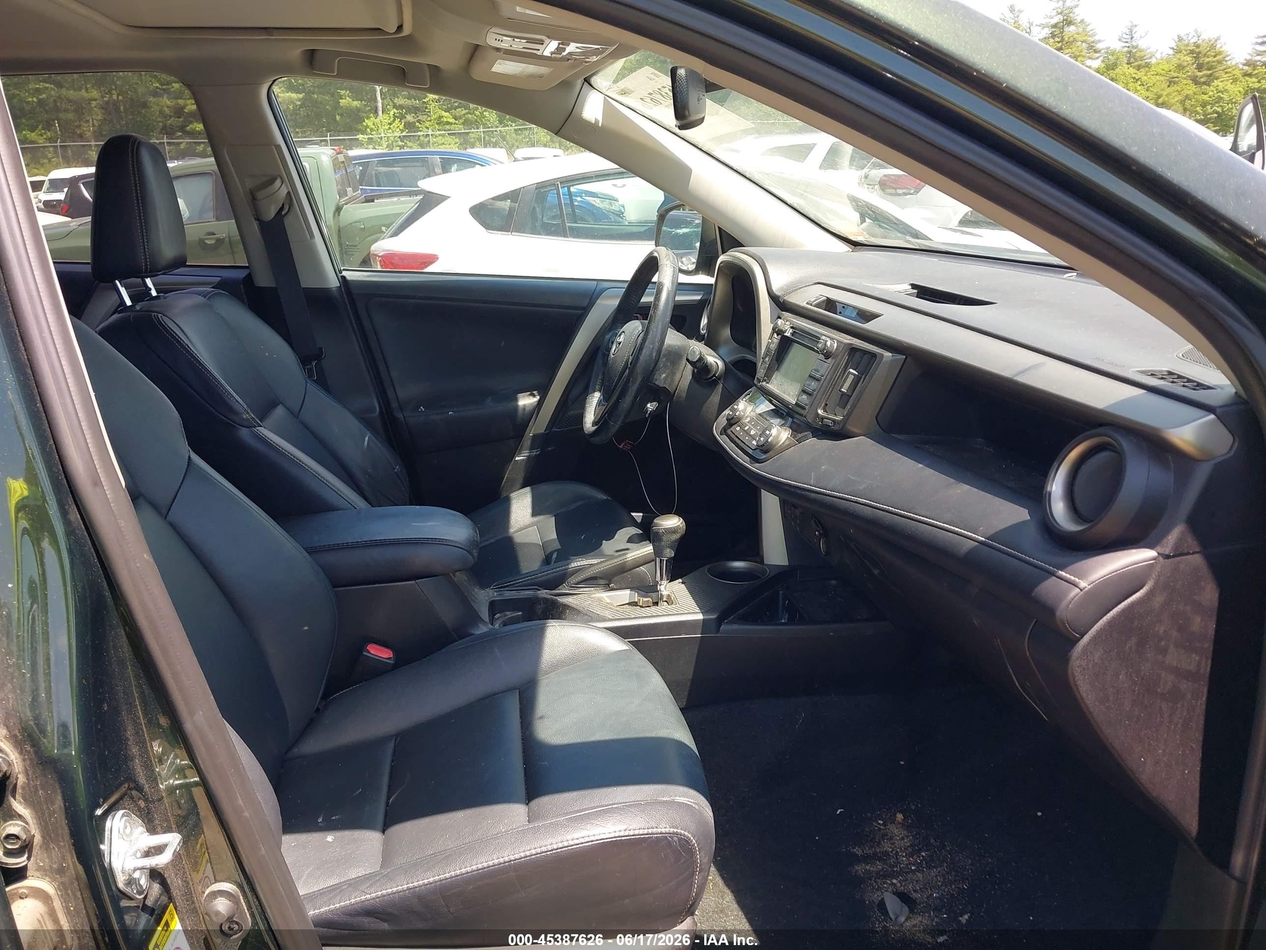 2013 Toyota Rav4 Limited Green vin: 2T3DFREV6DW093021