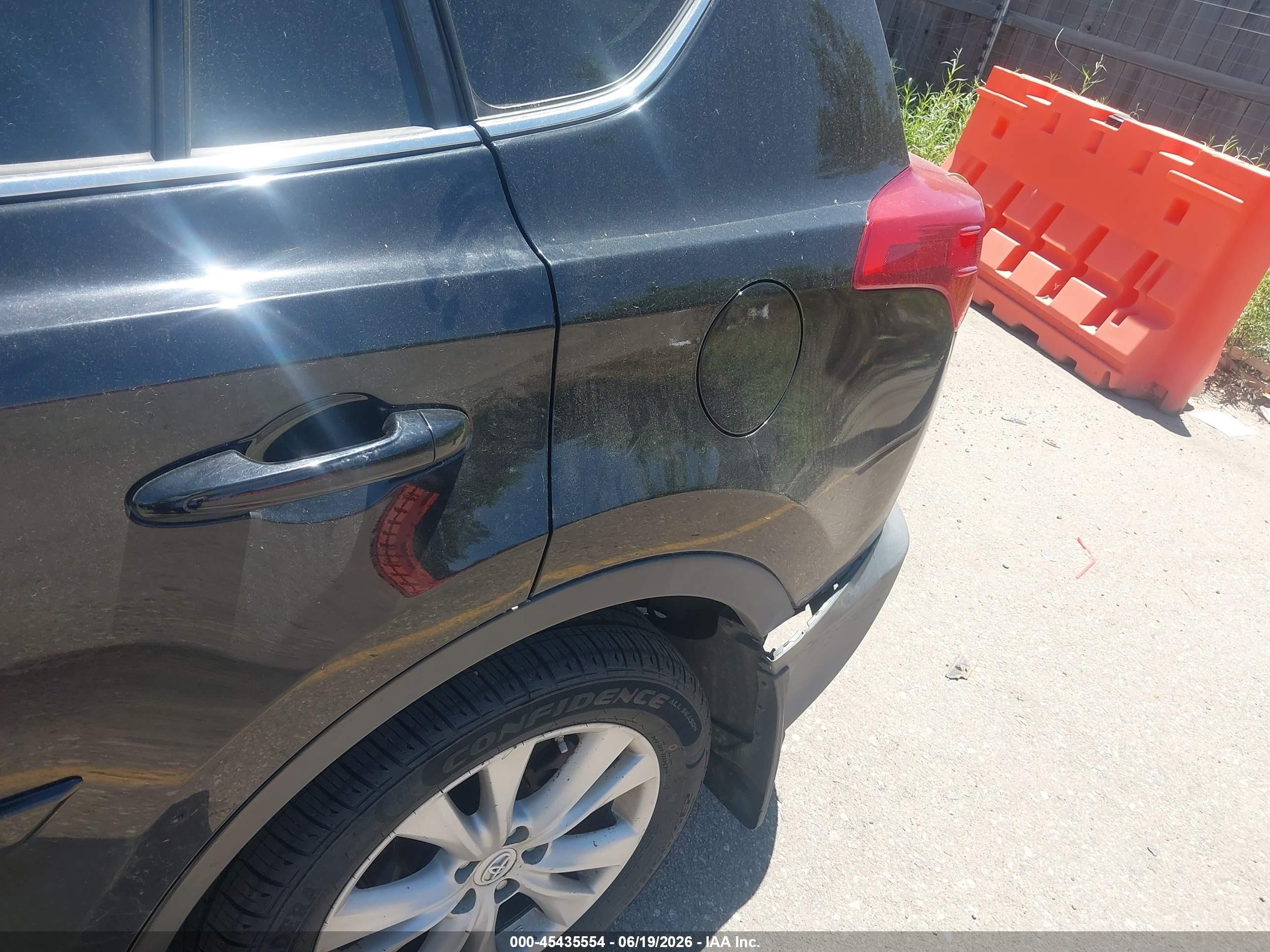 2013 Toyota Rav4 Limited Black vin: 2T3DFREV6DW114806