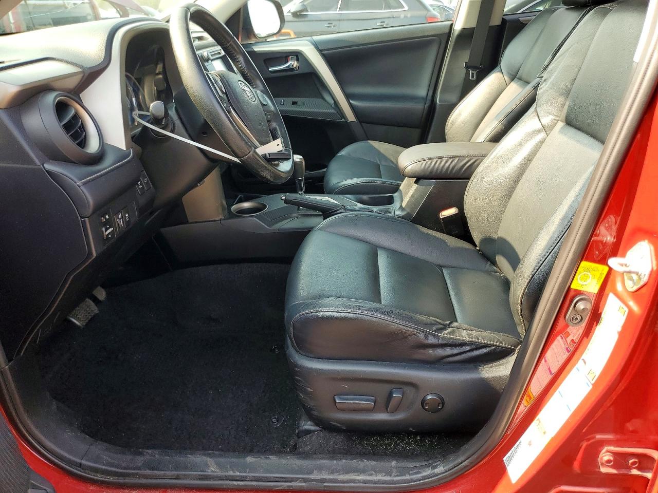2014 Toyota Rav4 Limited Red vin: 2T3DFREV6EW127394