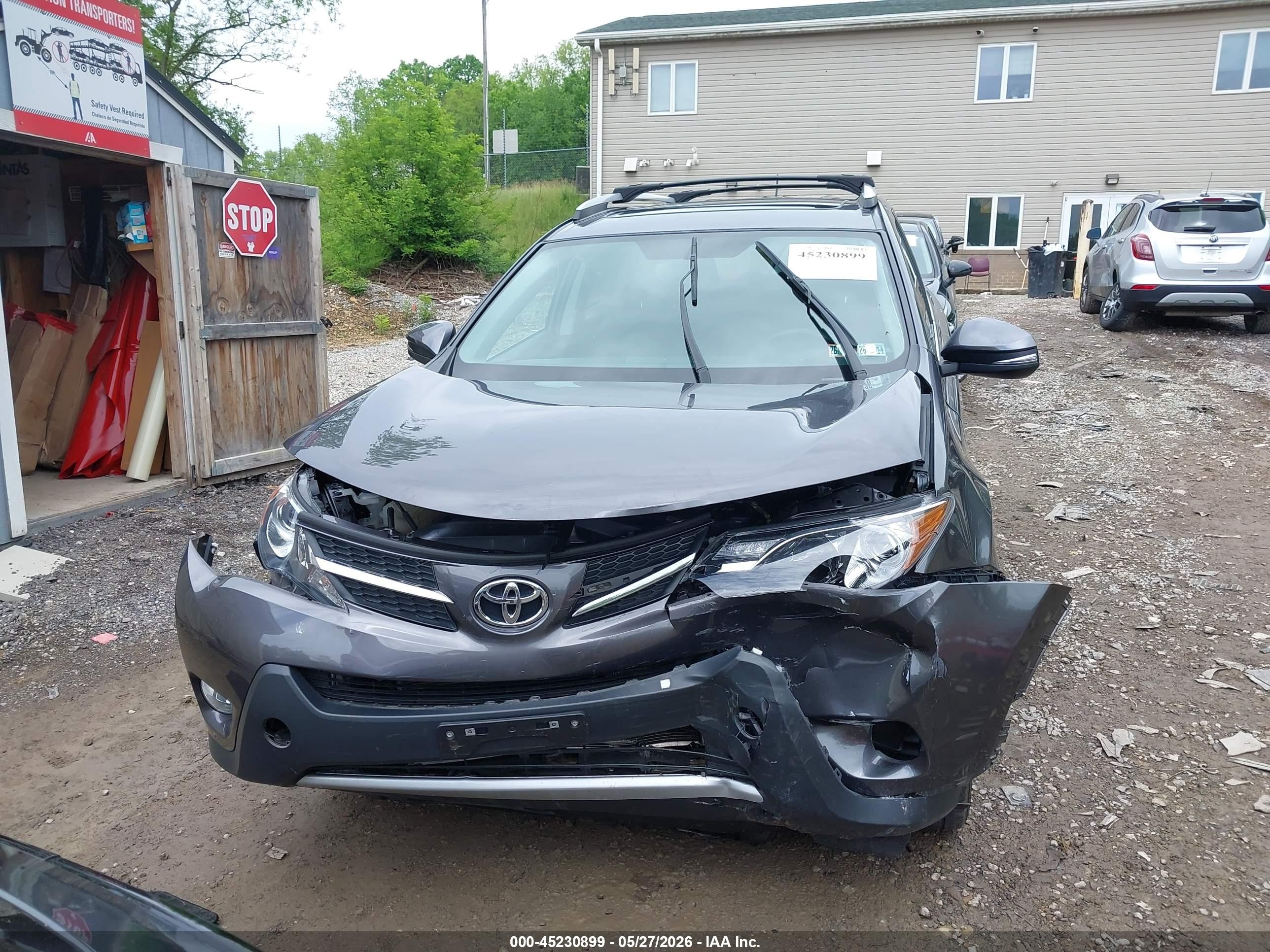 2014 Toyota Rav4 Limited Gray vin: 2T3DFREV6EW131042