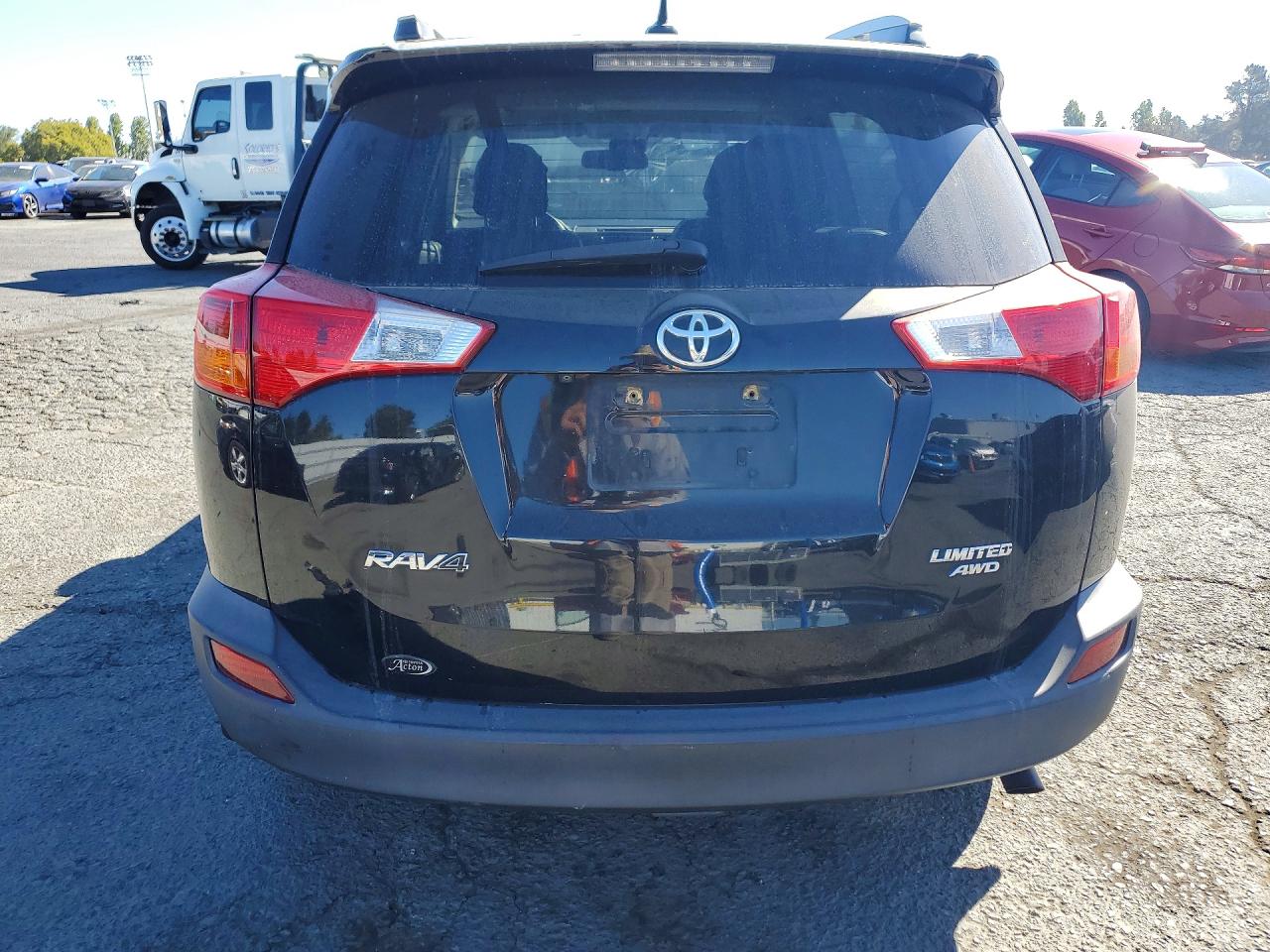 2014 Toyota Rav4 Limited Black vin: 2T3DFREV6EW157379