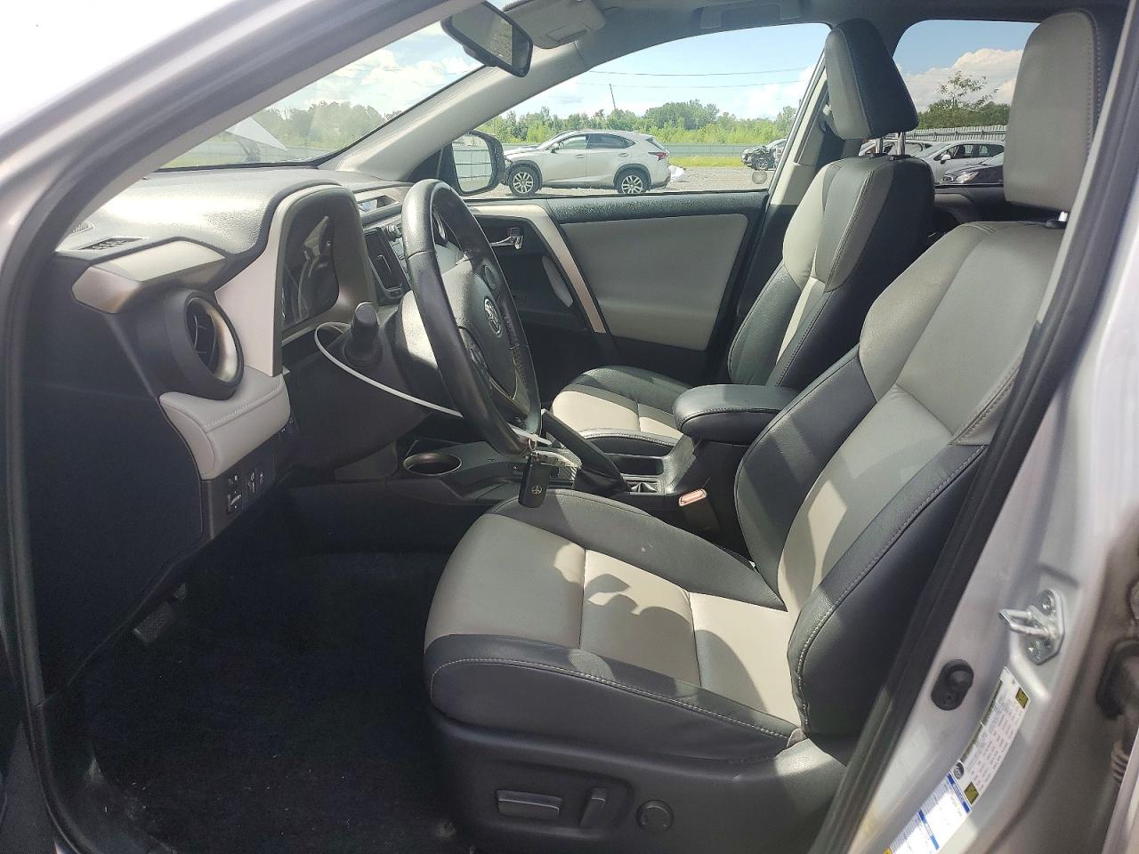 2014 Toyota Rav4 Limited Silver vin: 2T3DFREV6EW163456