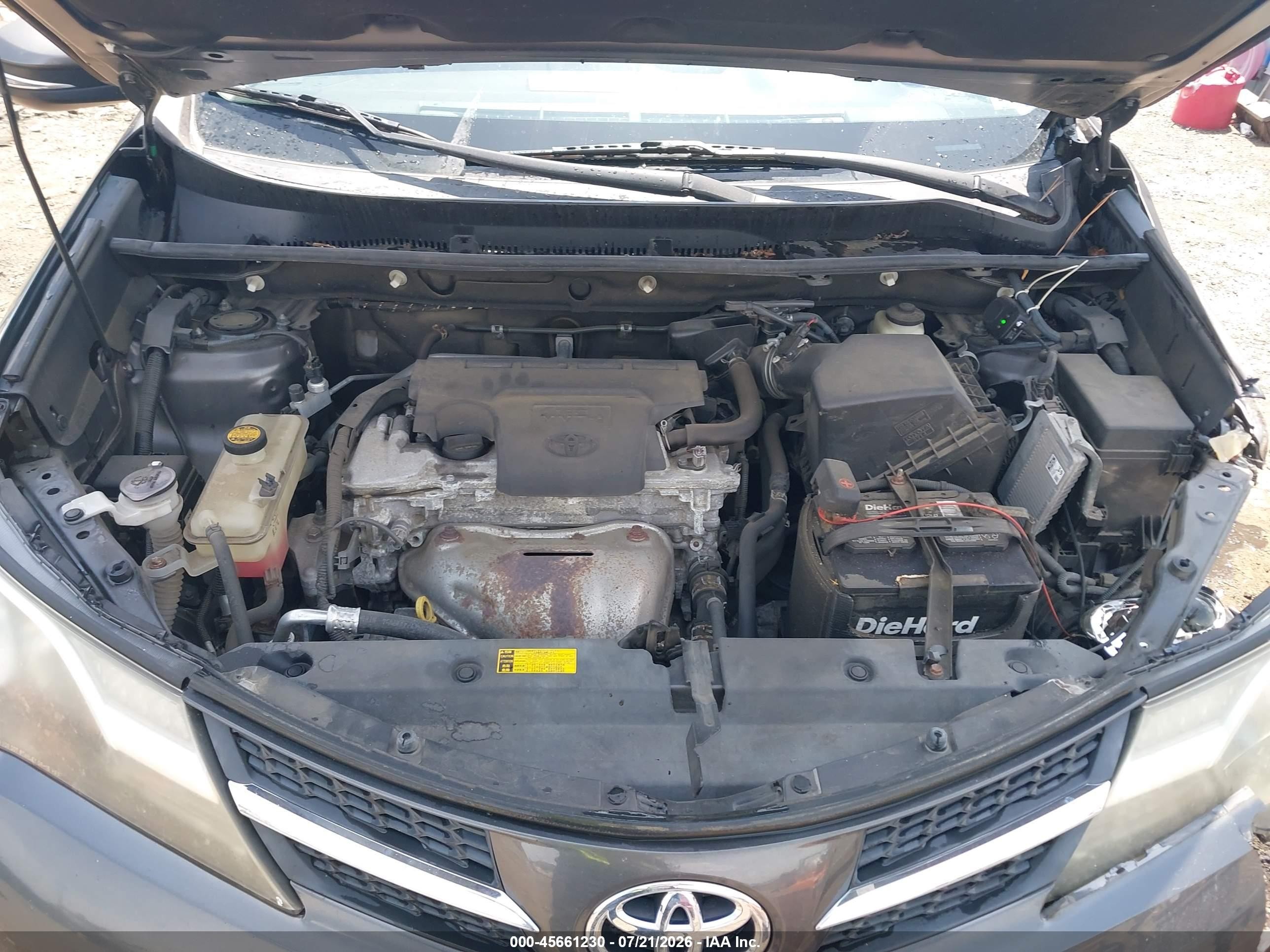 2014 Toyota Rav4 Limited Gray vin: 2T3DFREV6EW172576