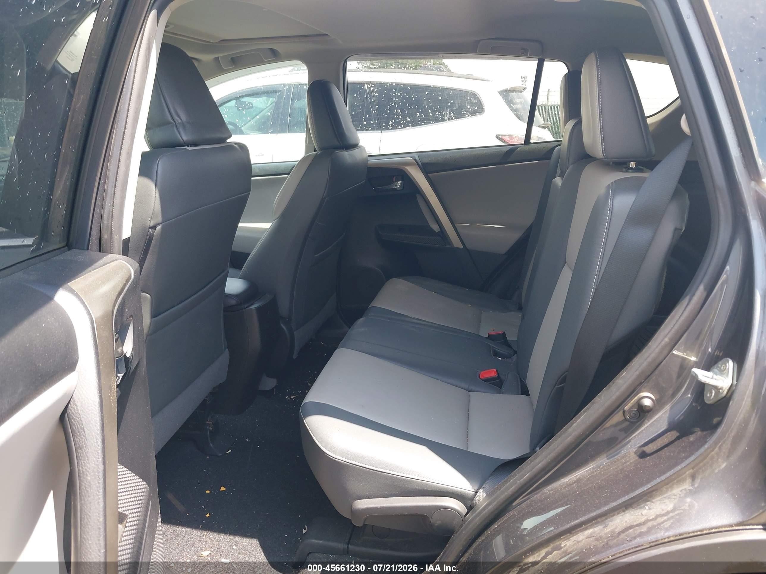 2014 Toyota Rav4 Limited Gray vin: 2T3DFREV6EW172576