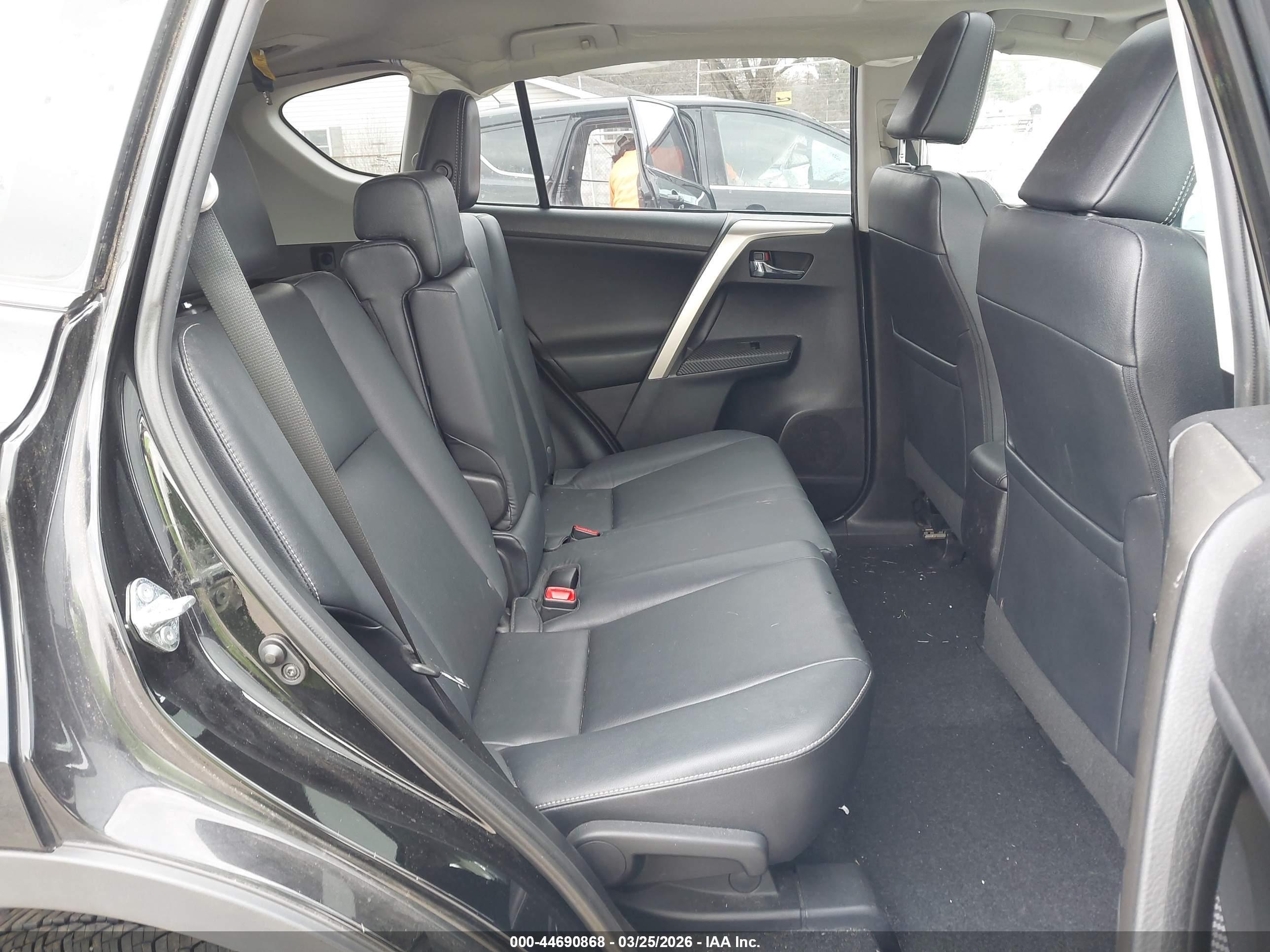 2014 Toyota Rav4 Limited Black vin: 2T3DFREV6EW195808