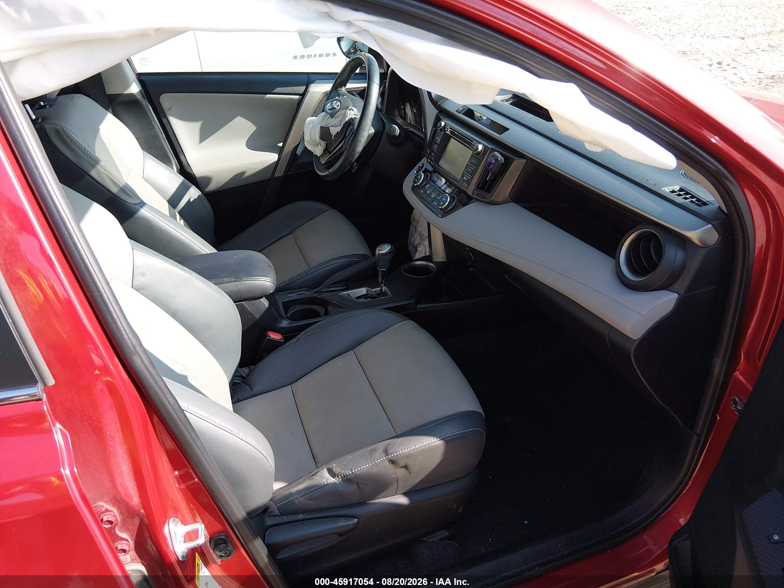 2014 Toyota Rav4 Limited Темно-бордовый vin: 2T3DFREV6EW207651