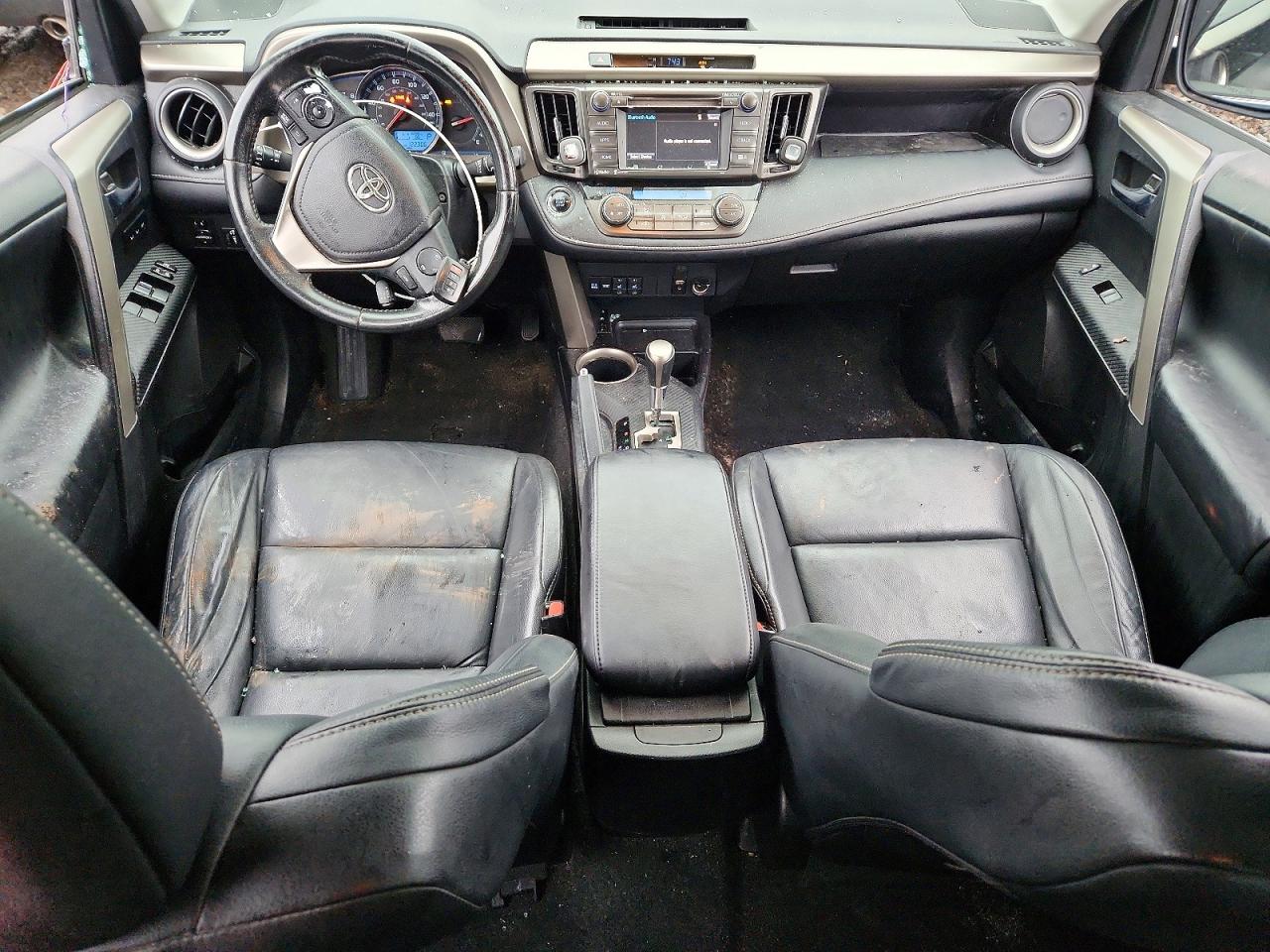 2014 Toyota Rav4 Limited Black vin: 2T3DFREV6EW214549