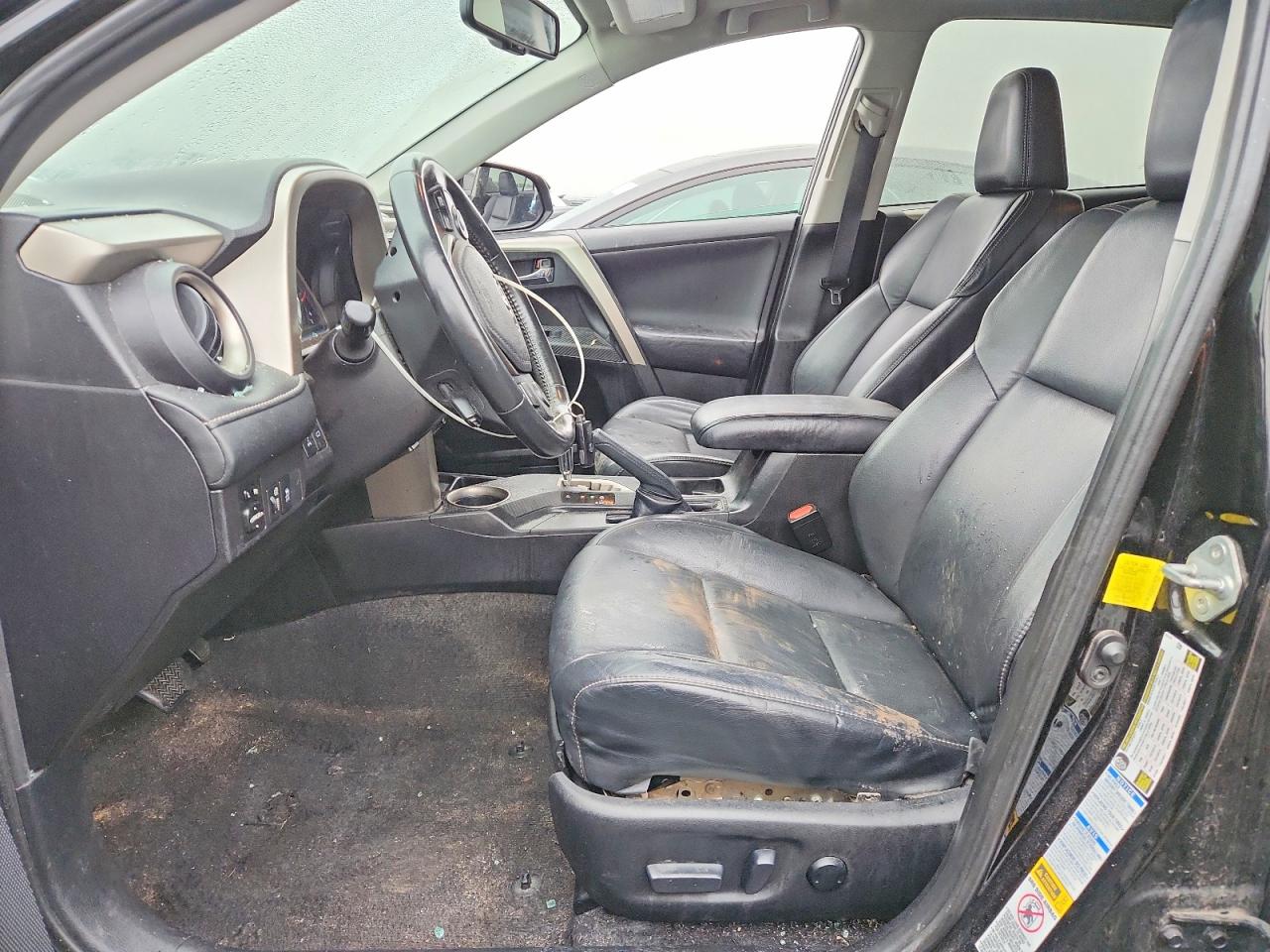 2014 Toyota Rav4 Limited Black vin: 2T3DFREV6EW214549