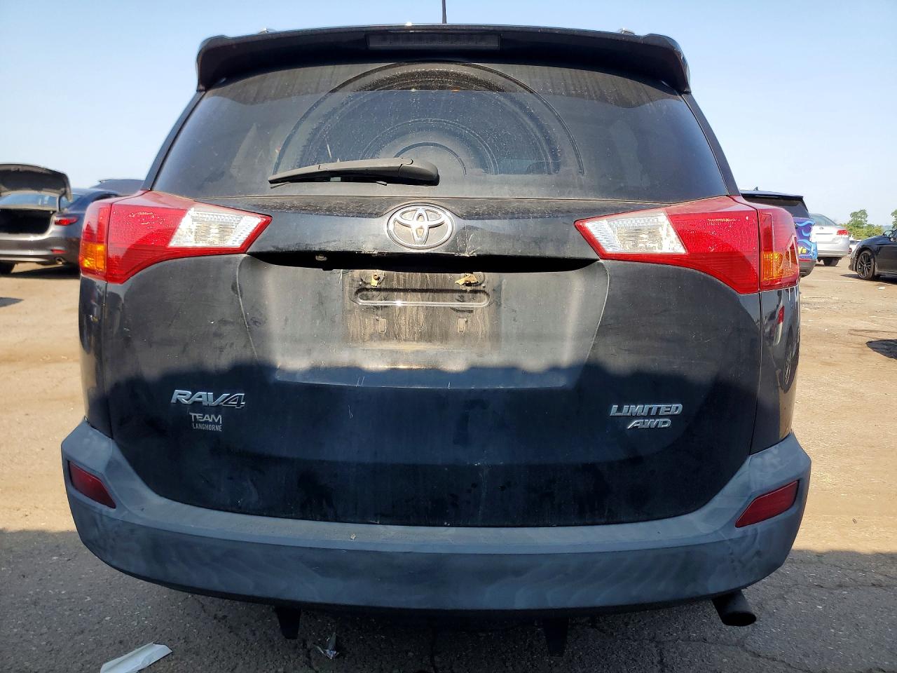 2014 Toyota Rav4 Limited Black vin: 2T3DFREV6EW214549