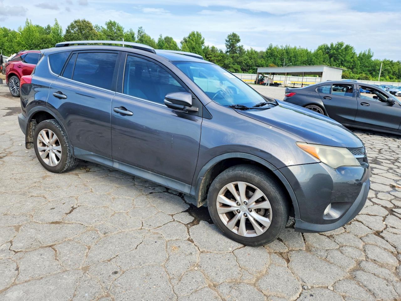 2014 Toyota Rav4 Limited Black vin: 2T3DFREV6EW224224