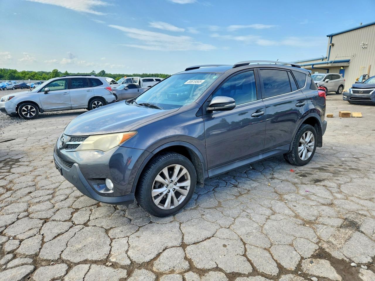 2014 Toyota Rav4 Limited Black vin: 2T3DFREV6EW224224