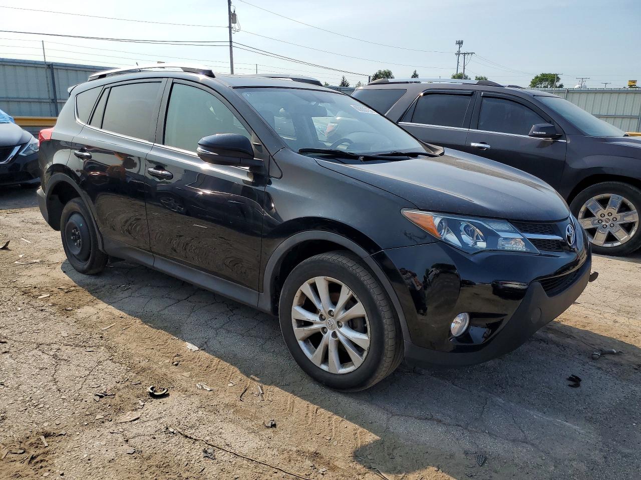 2015 Toyota Rav4 Limited Черный vin: 2T3DFREV6FW230963